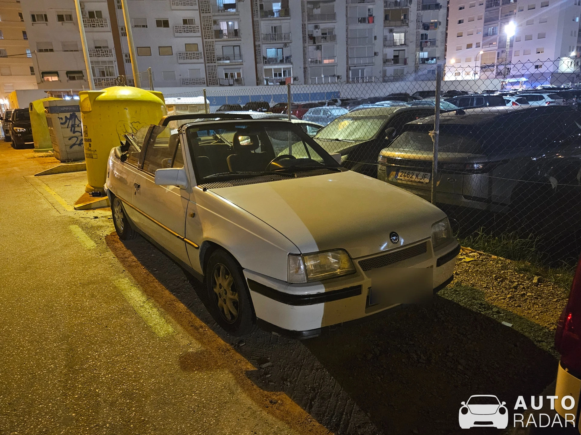 Opel Kadett Cabriolet Limousine spotted in Cullera