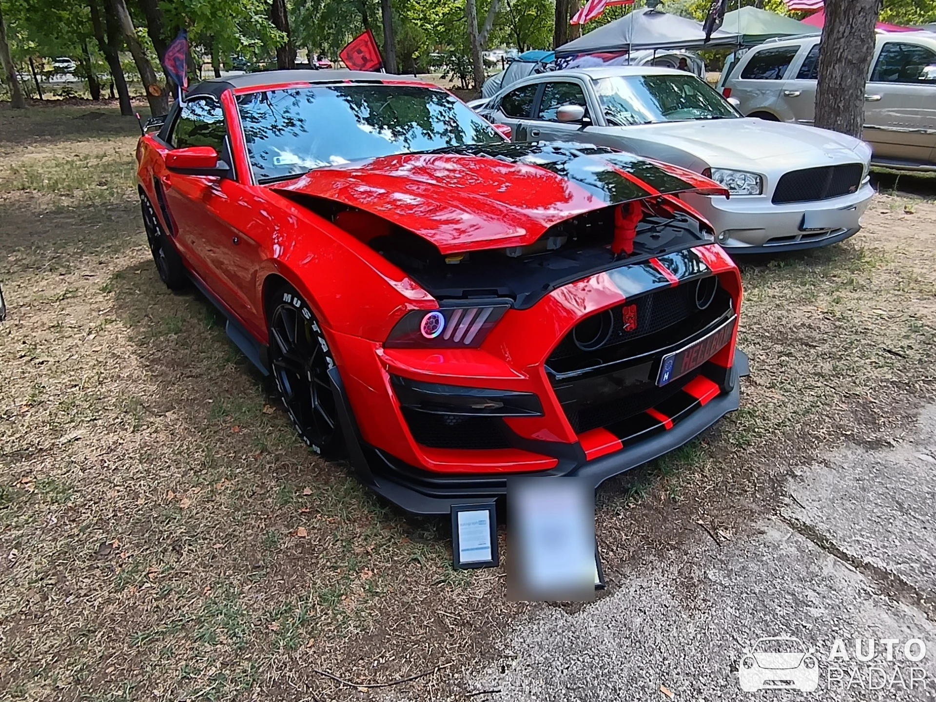 Ford Mustang Shelby GT500 spotted in Kiskunfélegyháza