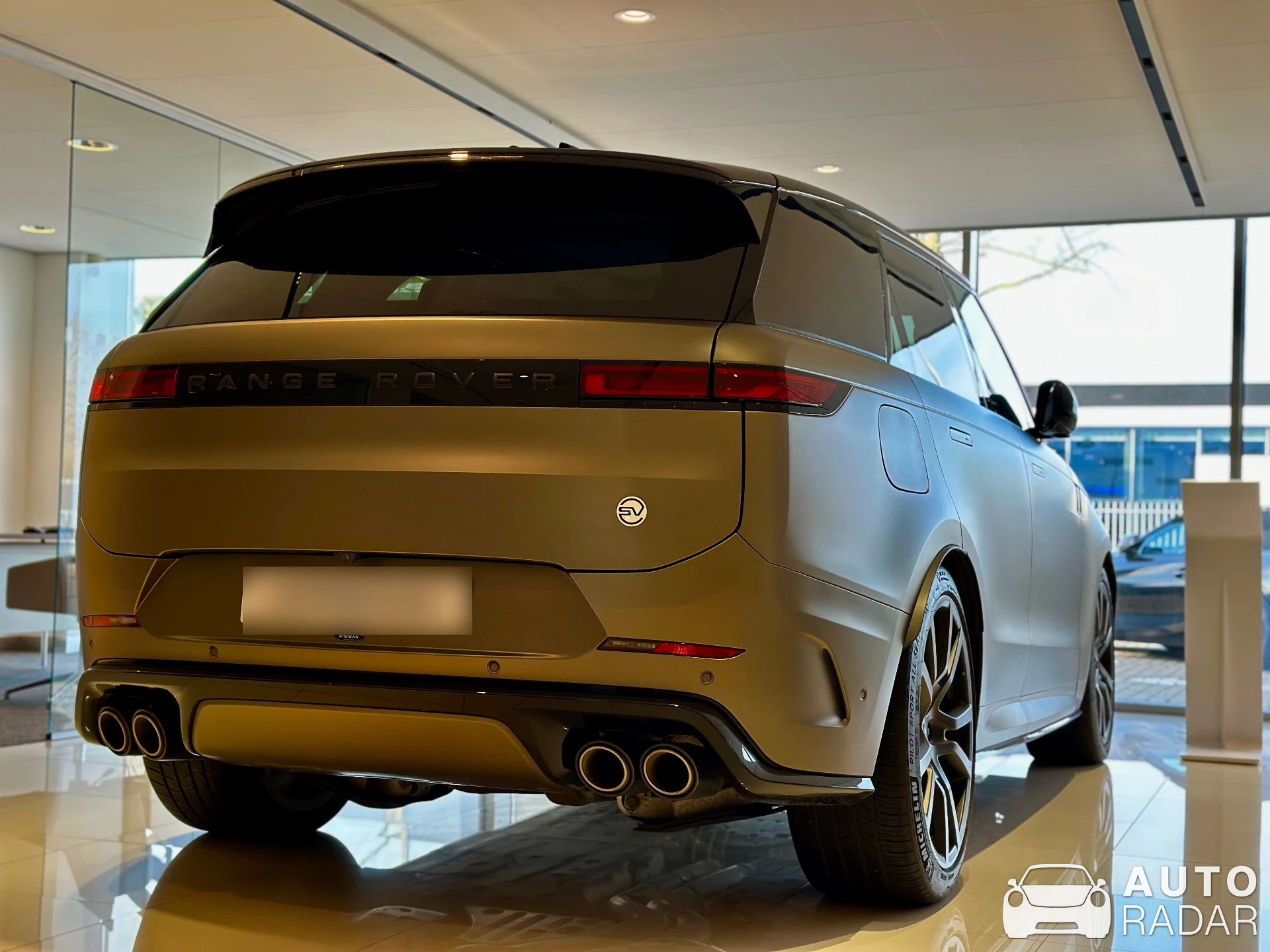 Range Rover Sport SV 2024 Edition One spotted in Amsterdam