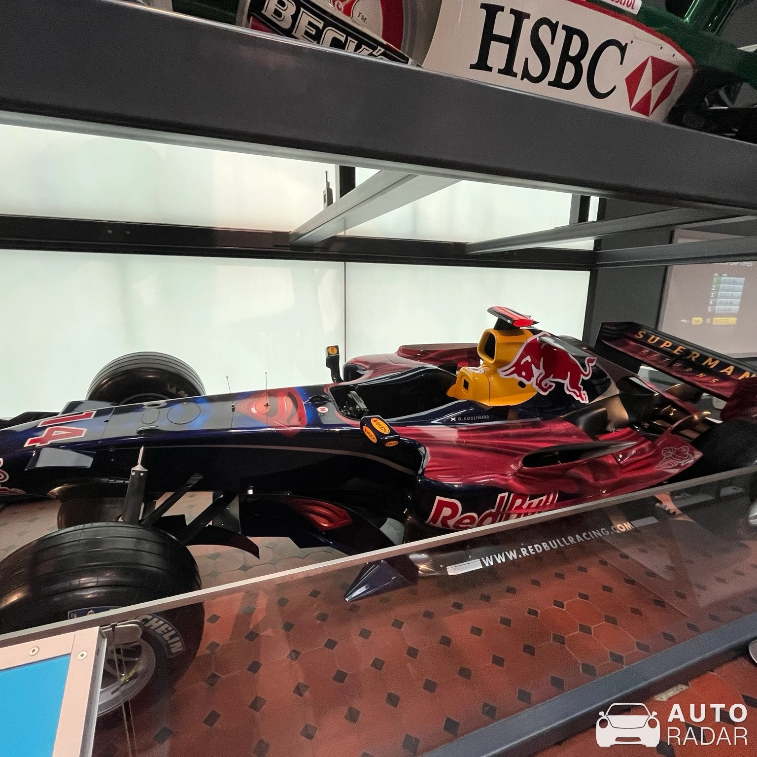 Red Bull Racing RB2 spotted in Edinburgh