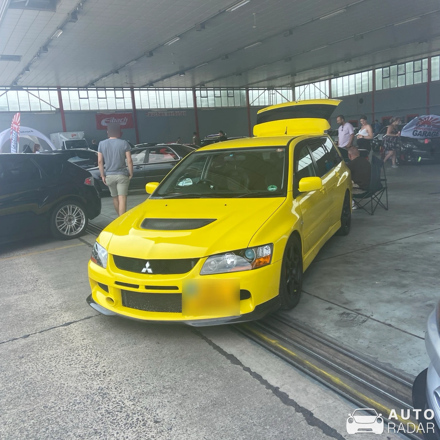 Mitsubishi Lancer Evolution IX Wagon MR spotted in Mendig