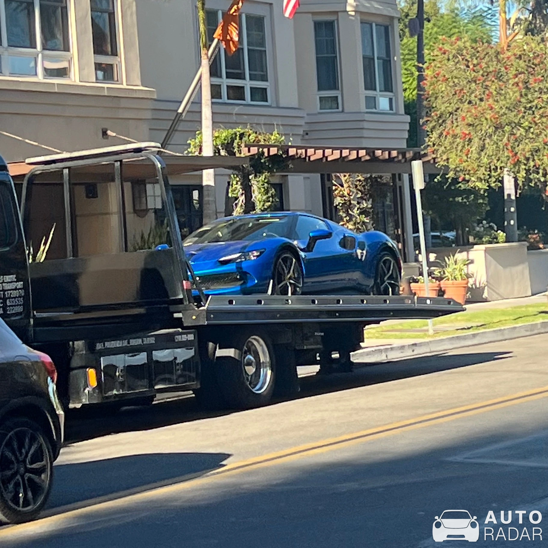 Ferrari 296 GTB spotted in Beverly Hills, United States
