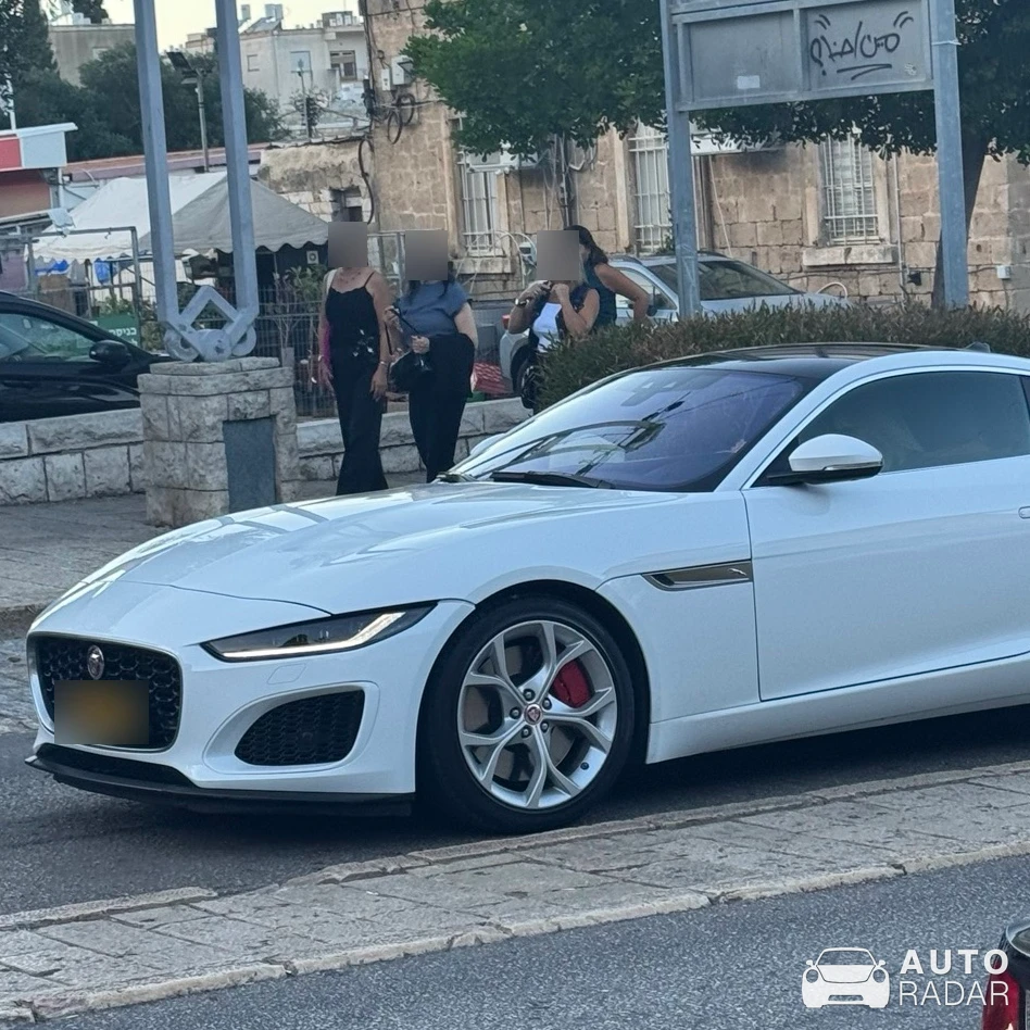 Jaguar F-Type P450 75 Coupé spotted in Haifa