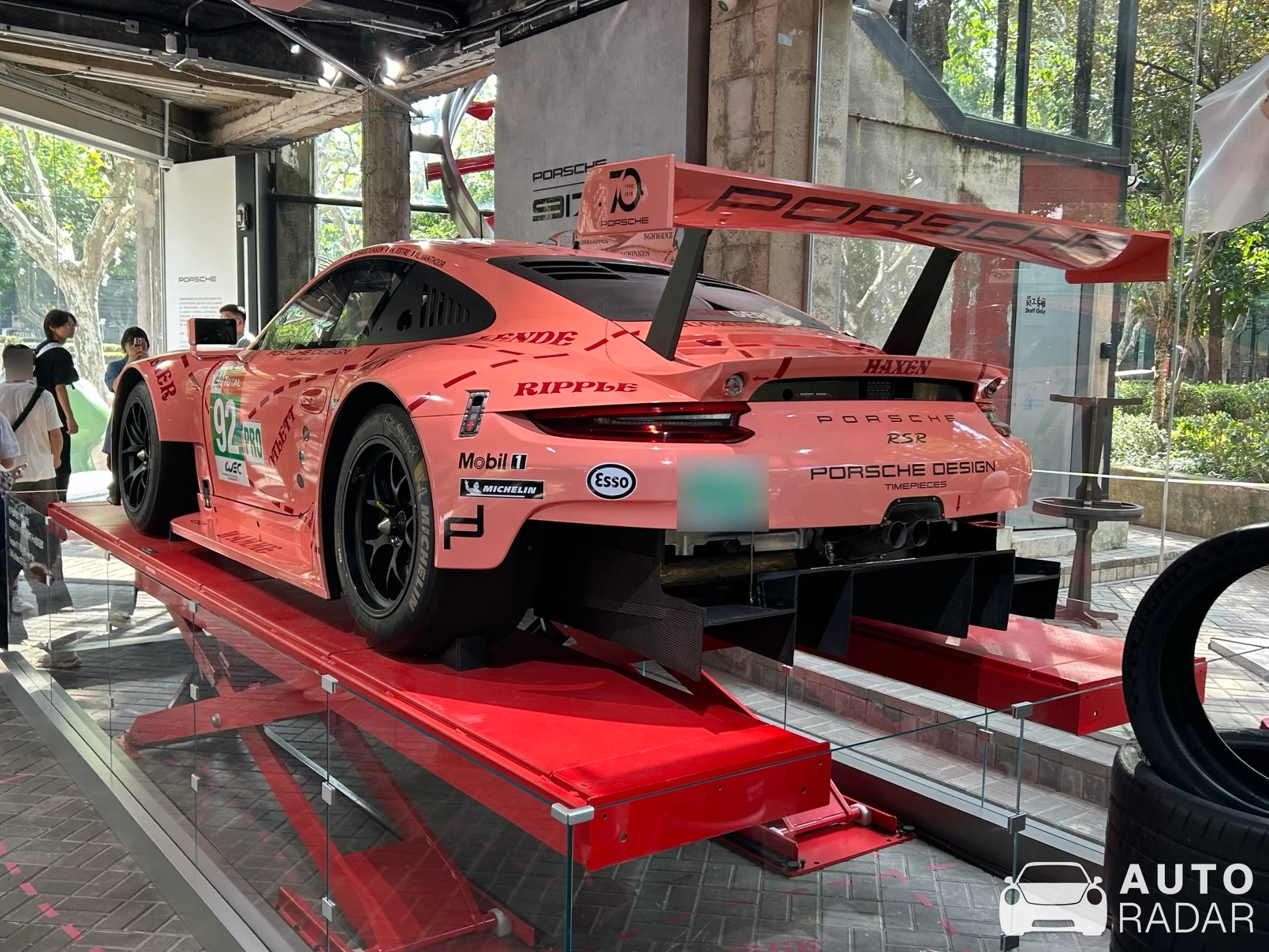 Porsche 992 RSR spotted