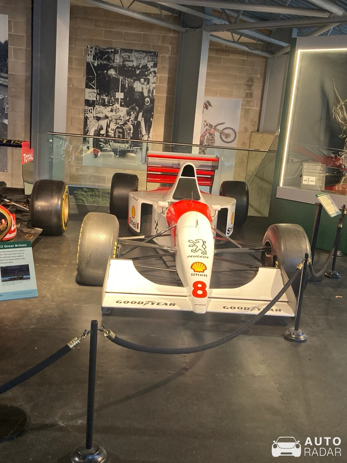 McLaren MP4/9 spotted in Beaulieu