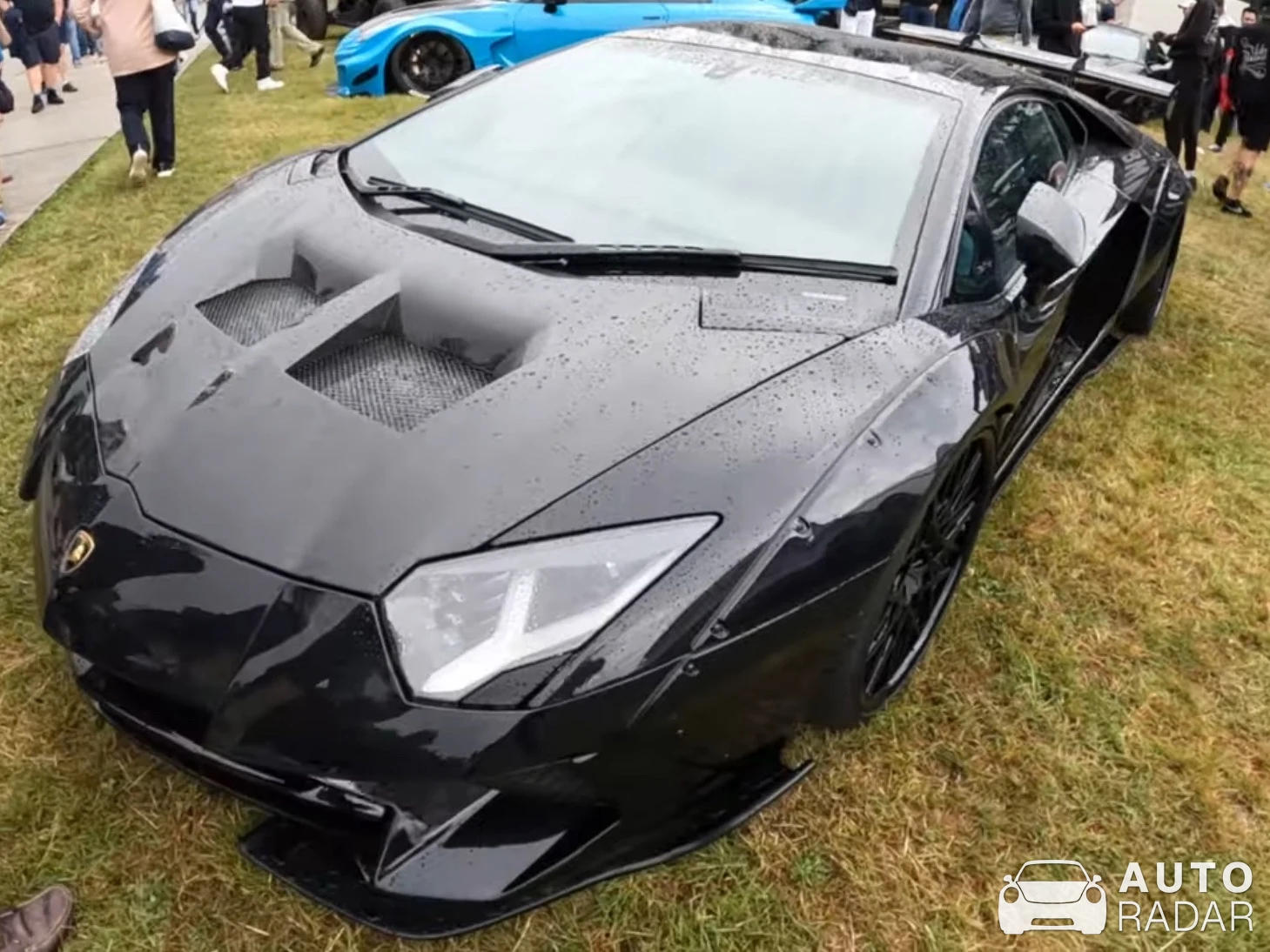 Lamborghini Aventador LP700-4 Liberty Walk LB Performance spotted in Chichester