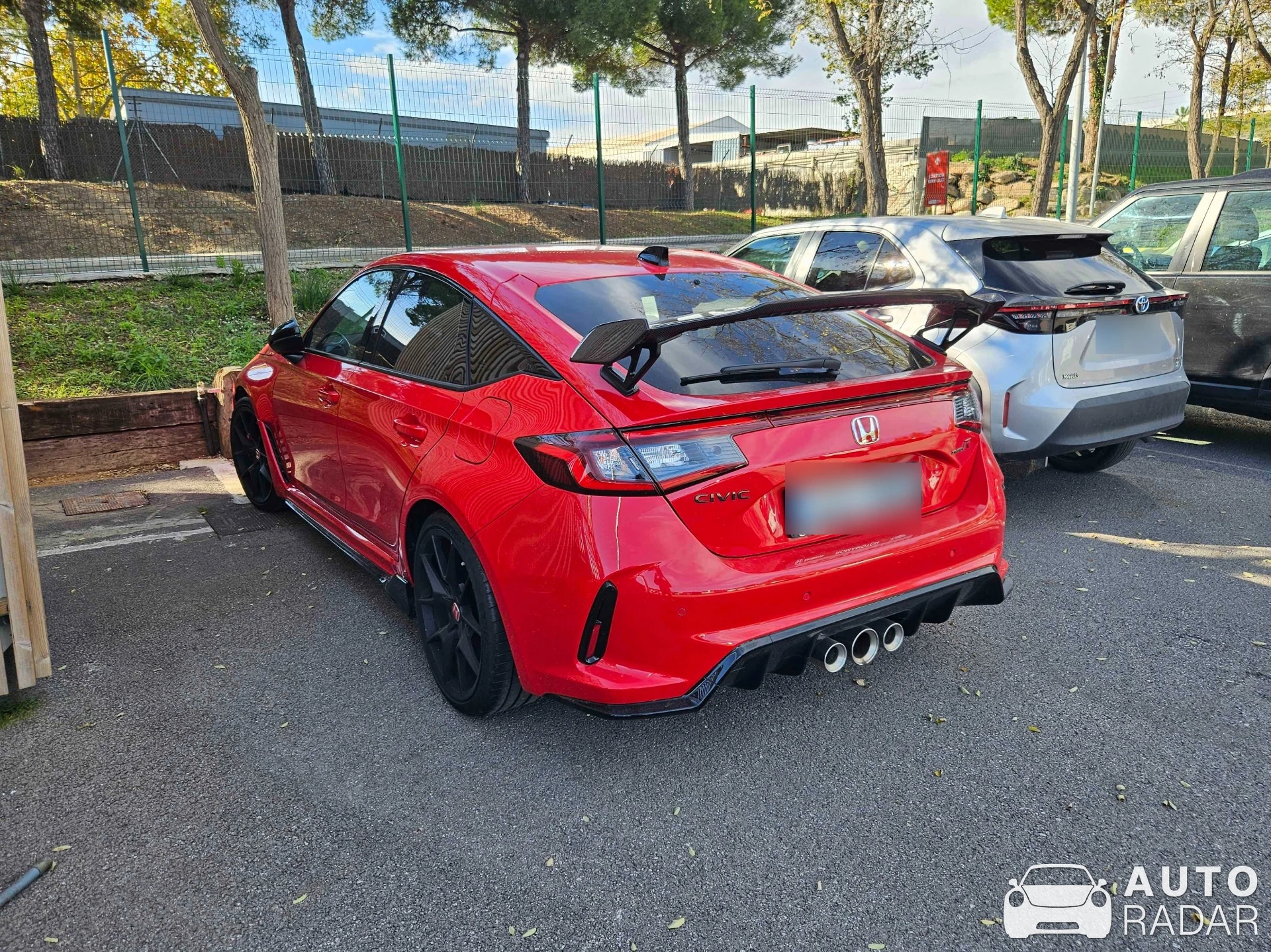 Honda Civic Type-R 2024 spotted in Montmeló