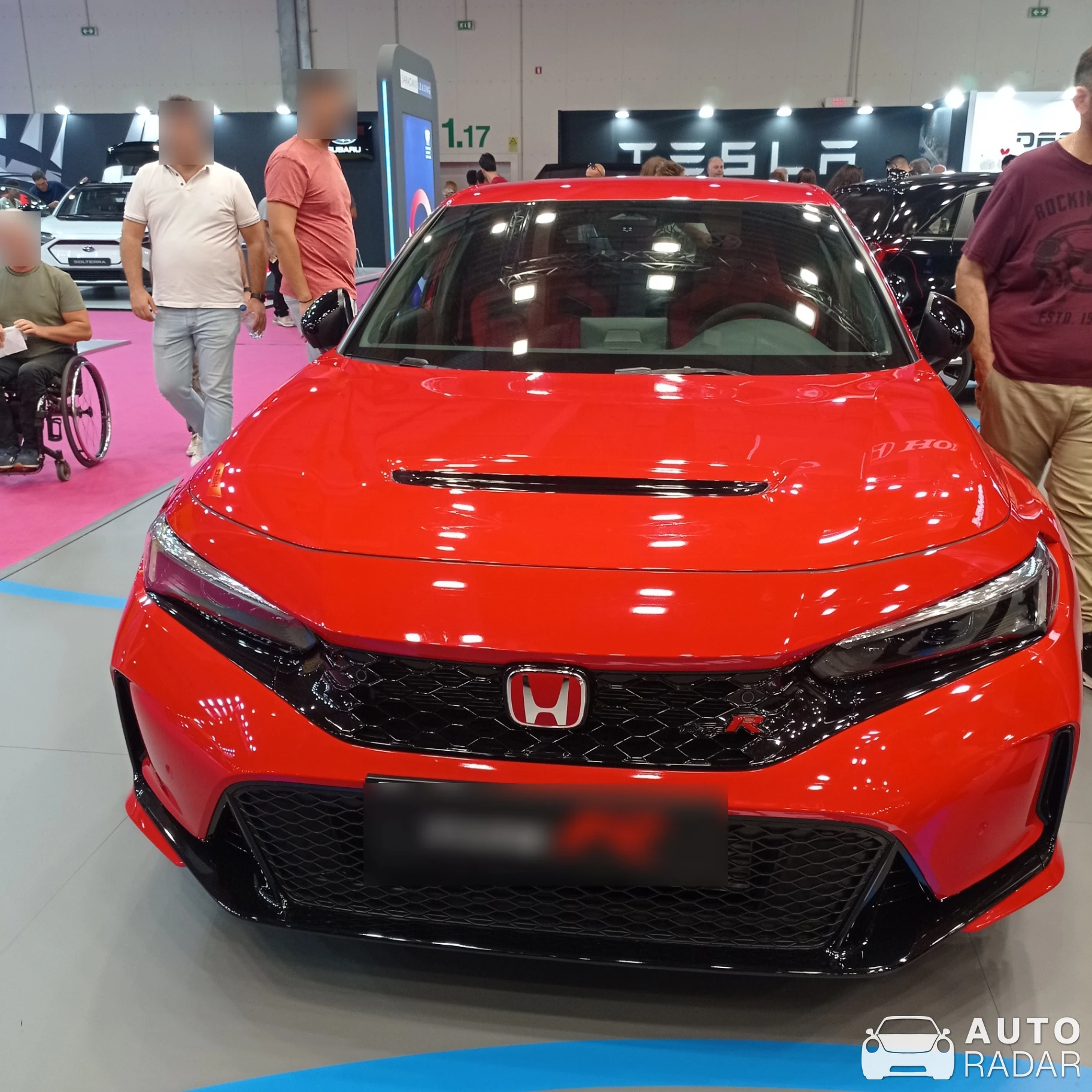 Honda Civic Type-R 2024 spotted in Spata, Greece