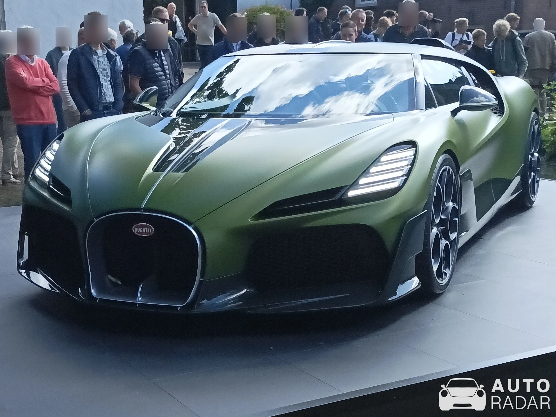 Bugatti Brouillard spotted in Beesd