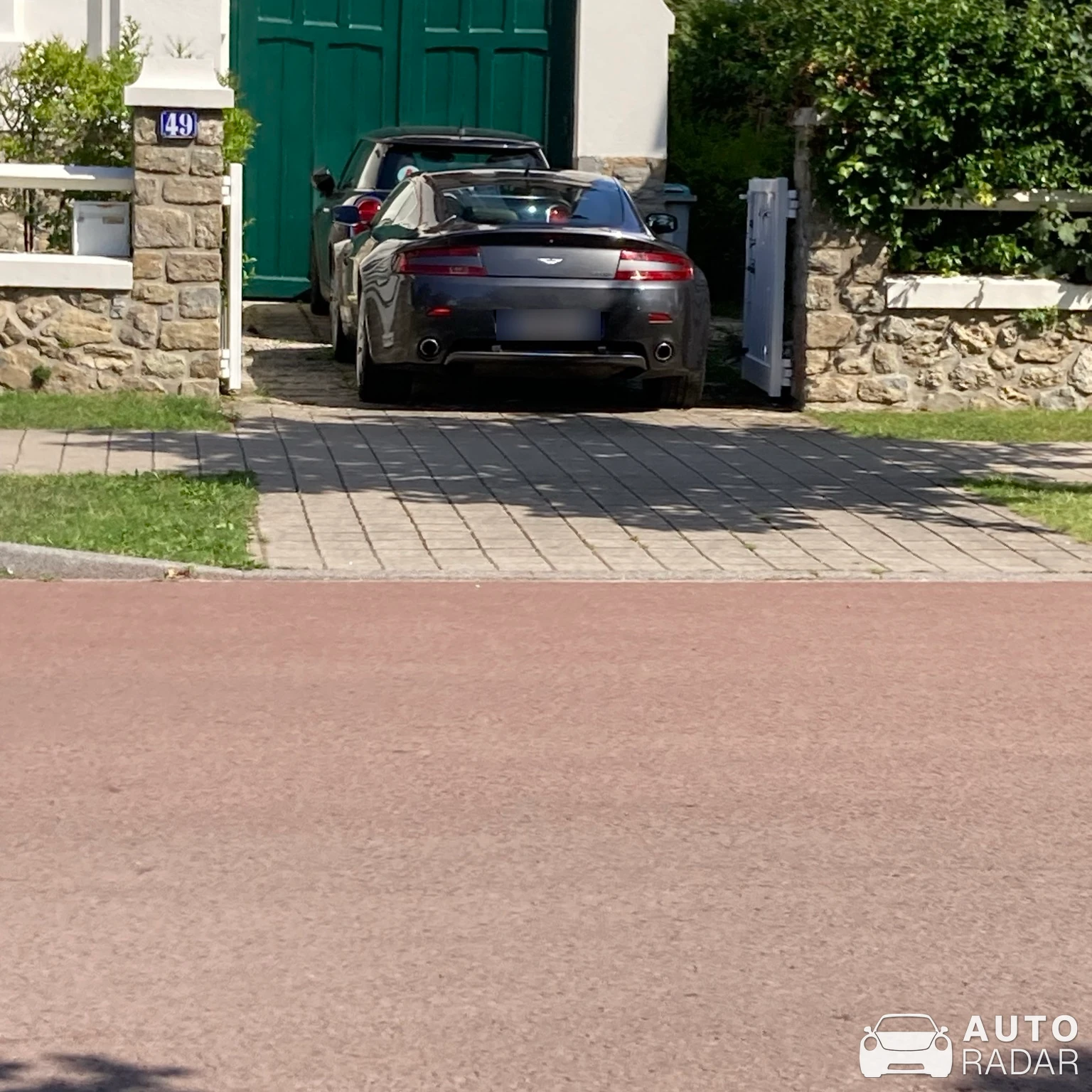 Aston Martin V8 Vantage spotted in Lille, France