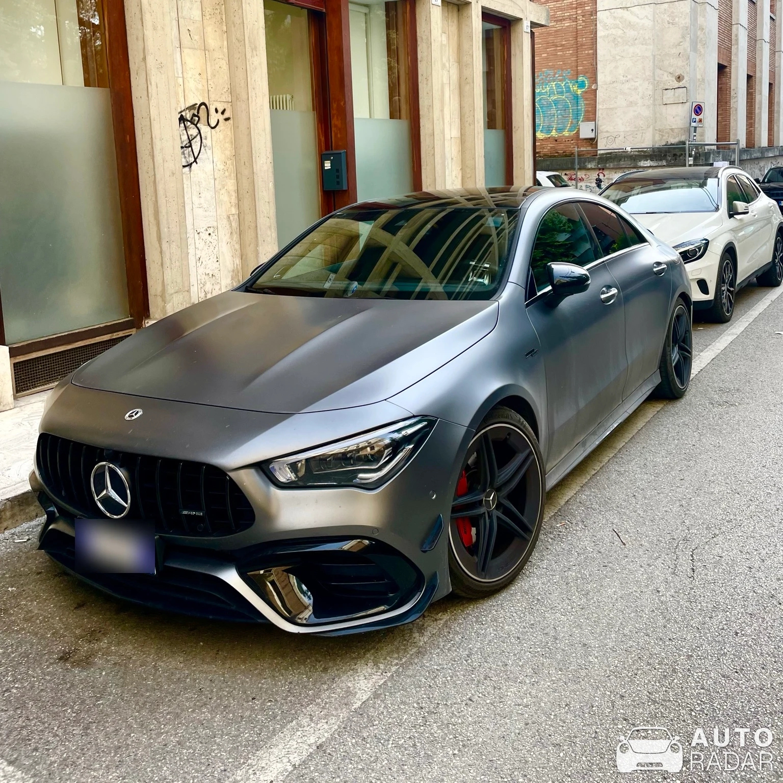 Mercedes-AMG CLA 45 S C118 spotted in Teramo