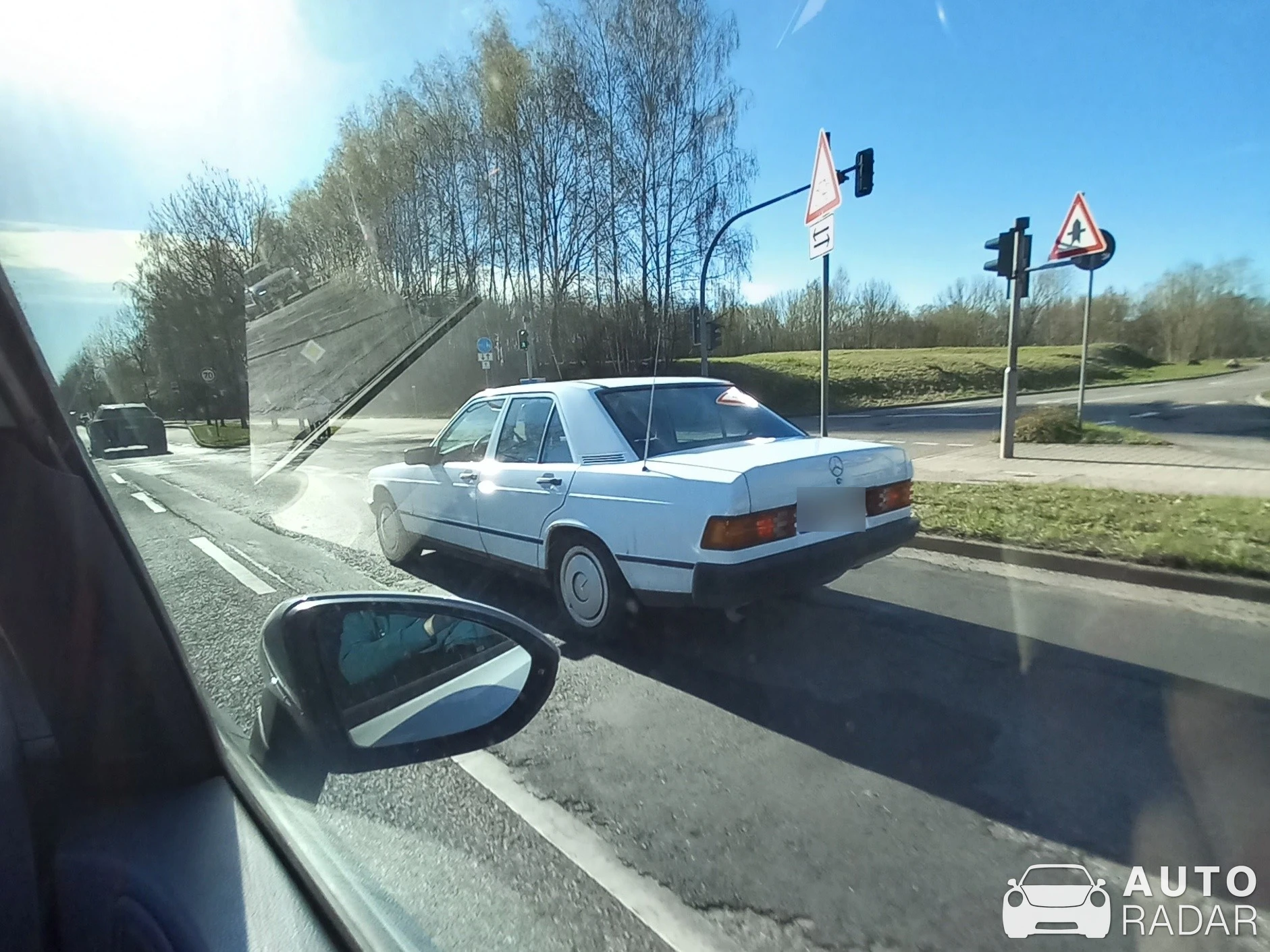 Mercedes-Benz 190 Db W121 spotted in Zwönitz