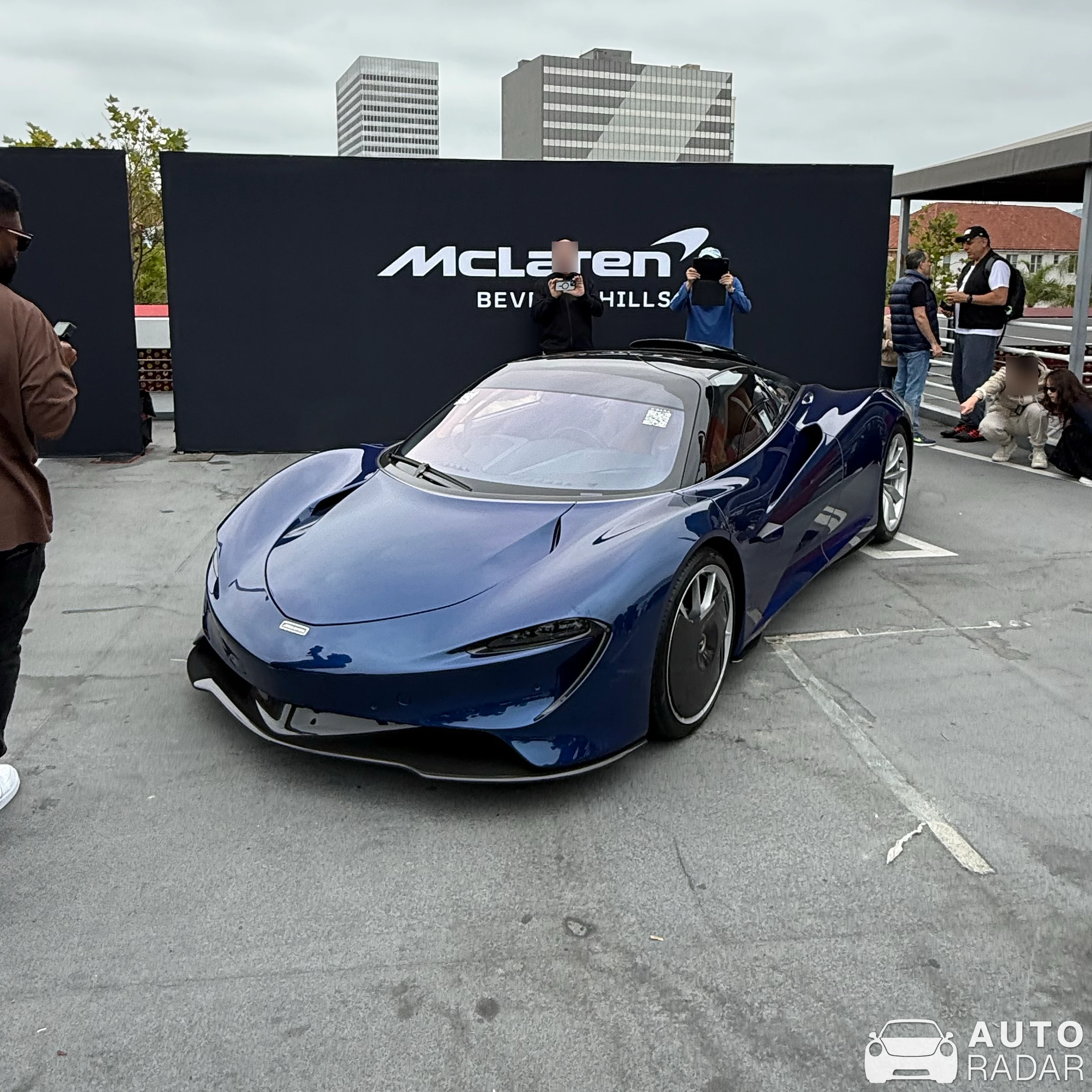 McLaren Speedtail spotted in Los Angeles