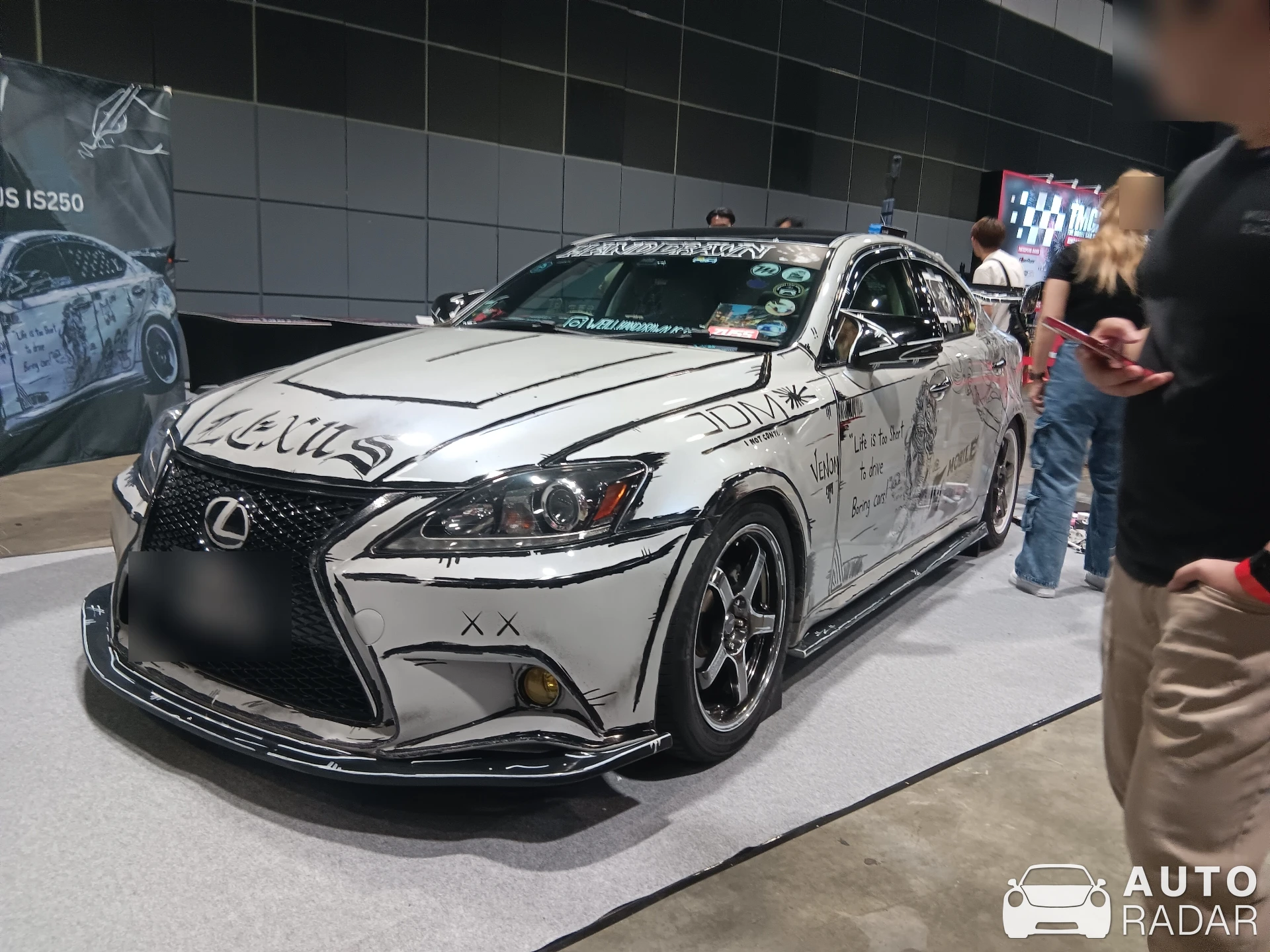 Lexus IS 250 spotted in Singapore