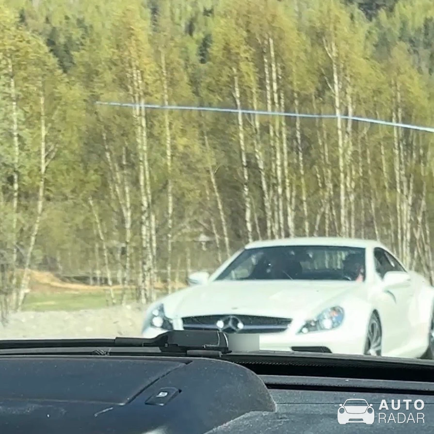 Mercedes-Benz SL 65 AMG Black Series spotted in Miland