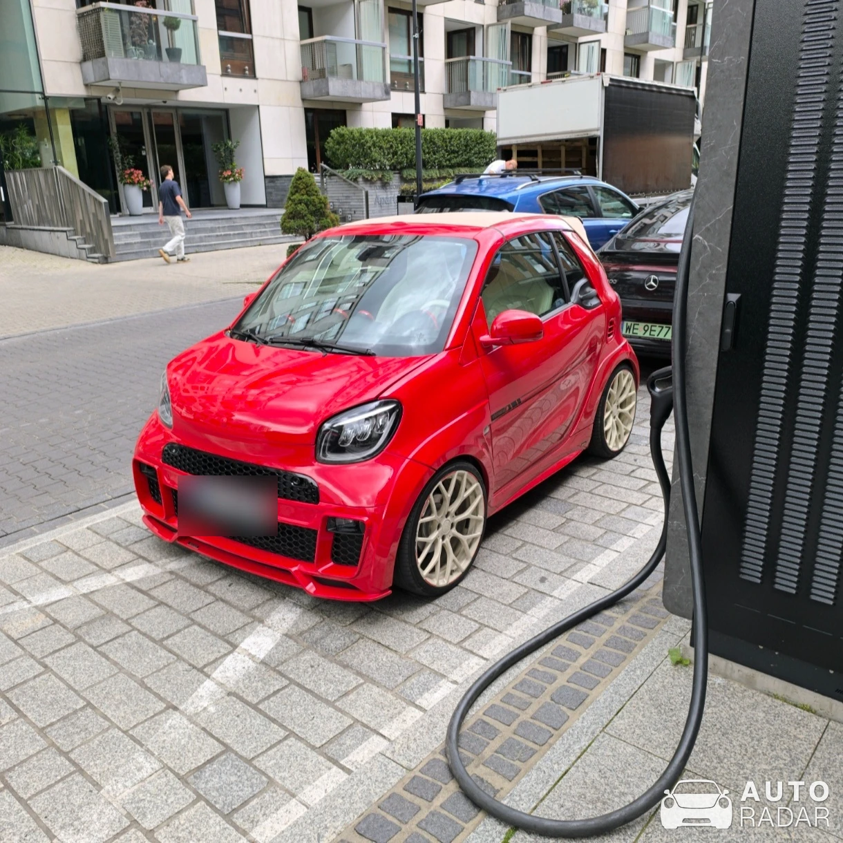 Smart Fortwo Cabrio Brabus Ultimate E spotted in Warszawa