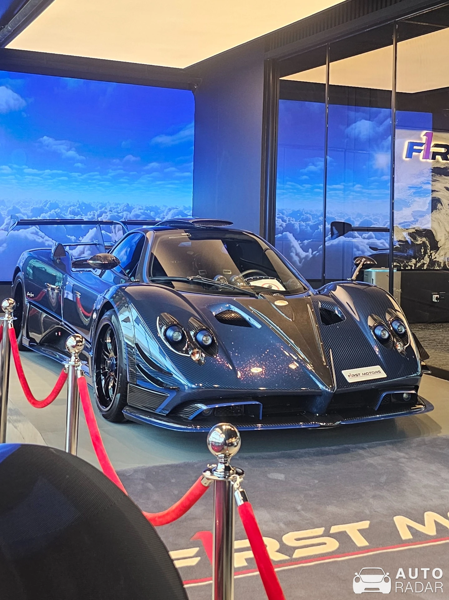 Pagani Zonda Mileson spotted in Dubai