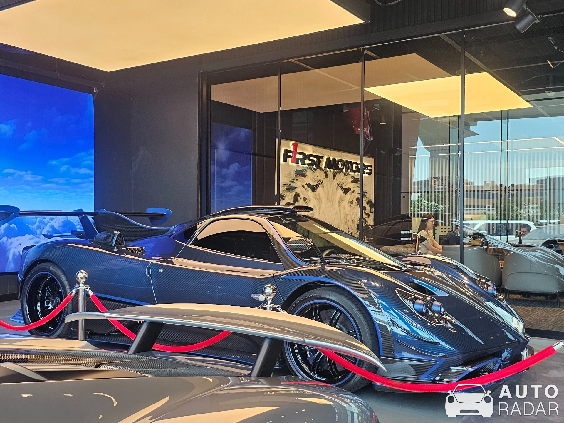 Pagani Zonda Mileson spotted in Dubai, United Arab Emirates
