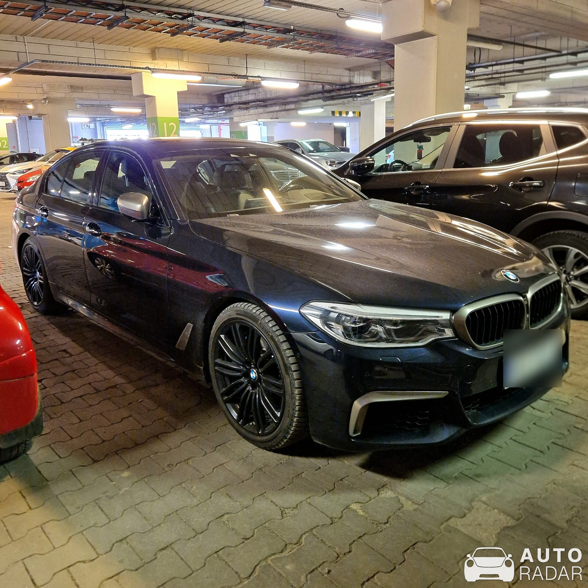BMW 5 Series M550i G30 spotted in Kraków