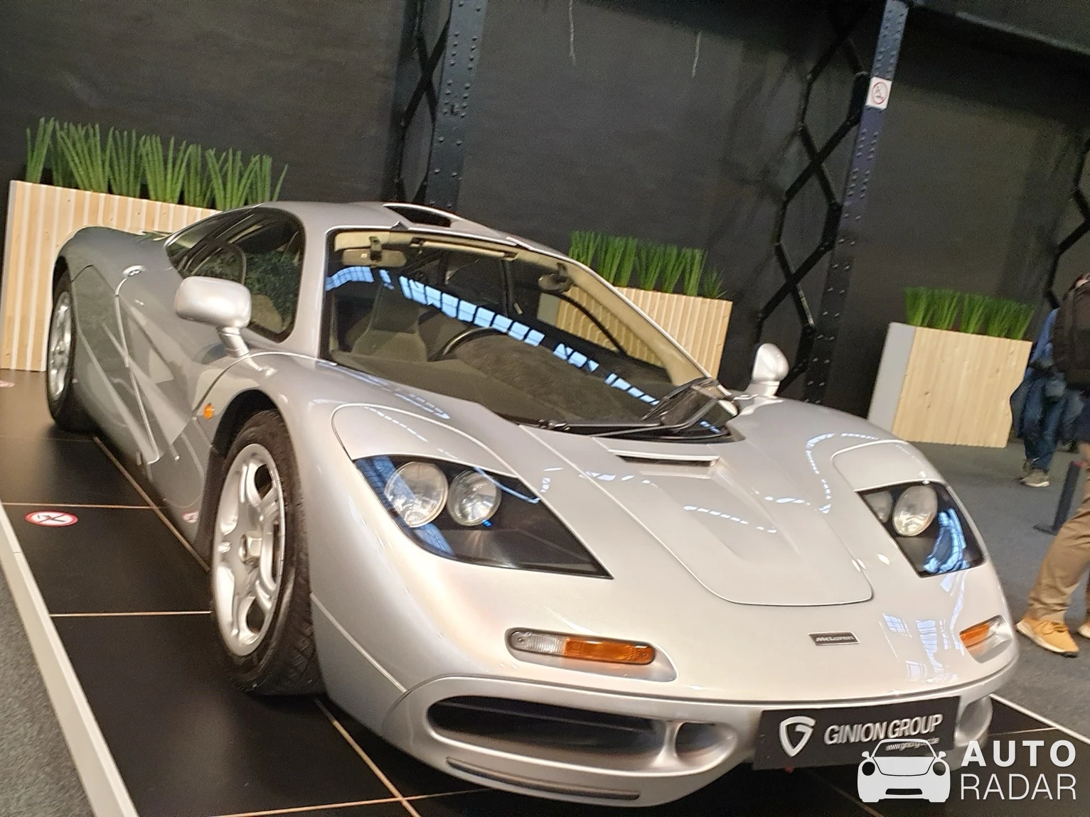 McLaren F1 spotted in Bruxelles, Belgium