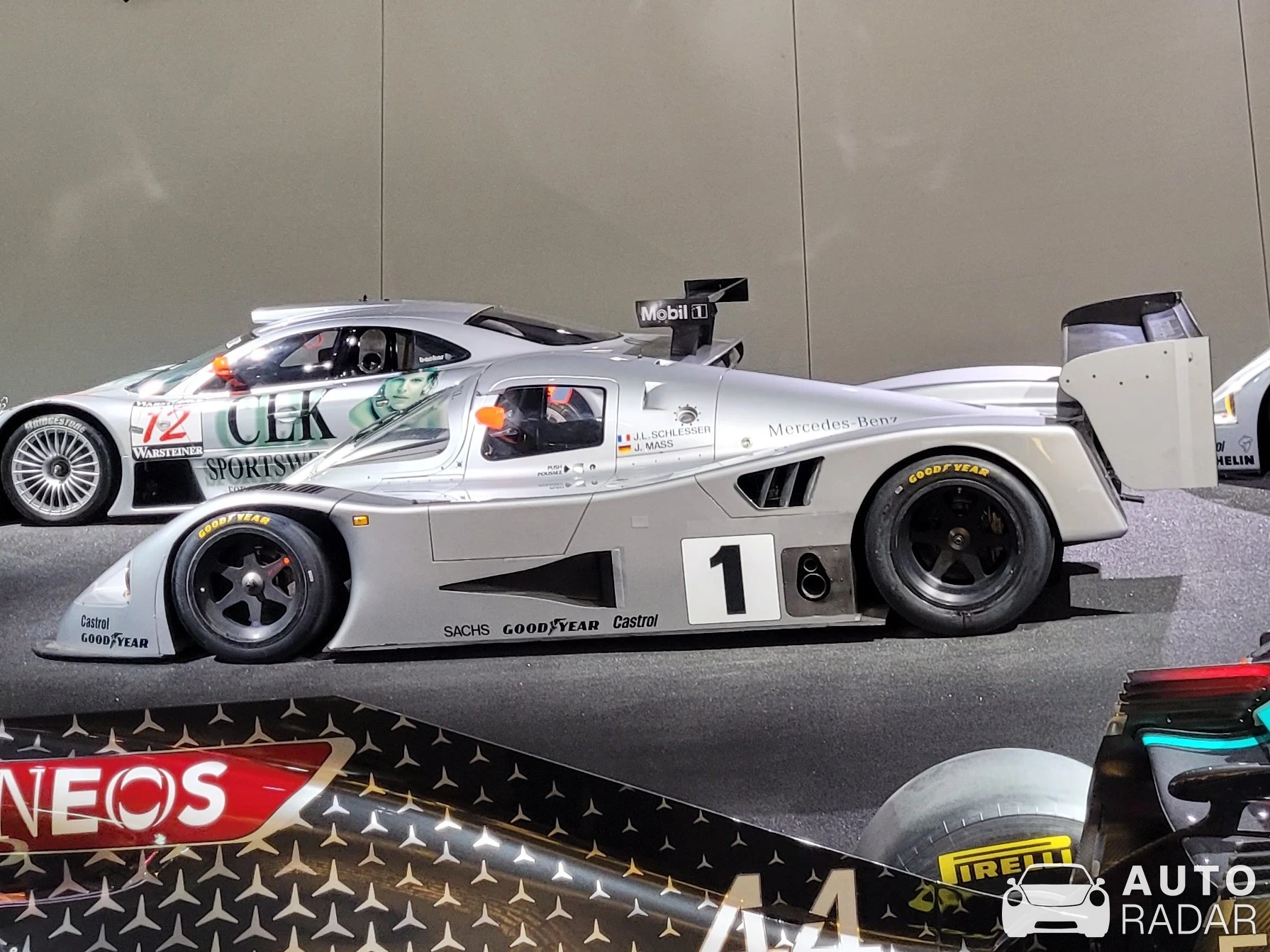 Mercedes-Benz C11 Sauber spotted in Esslingen am Neckar