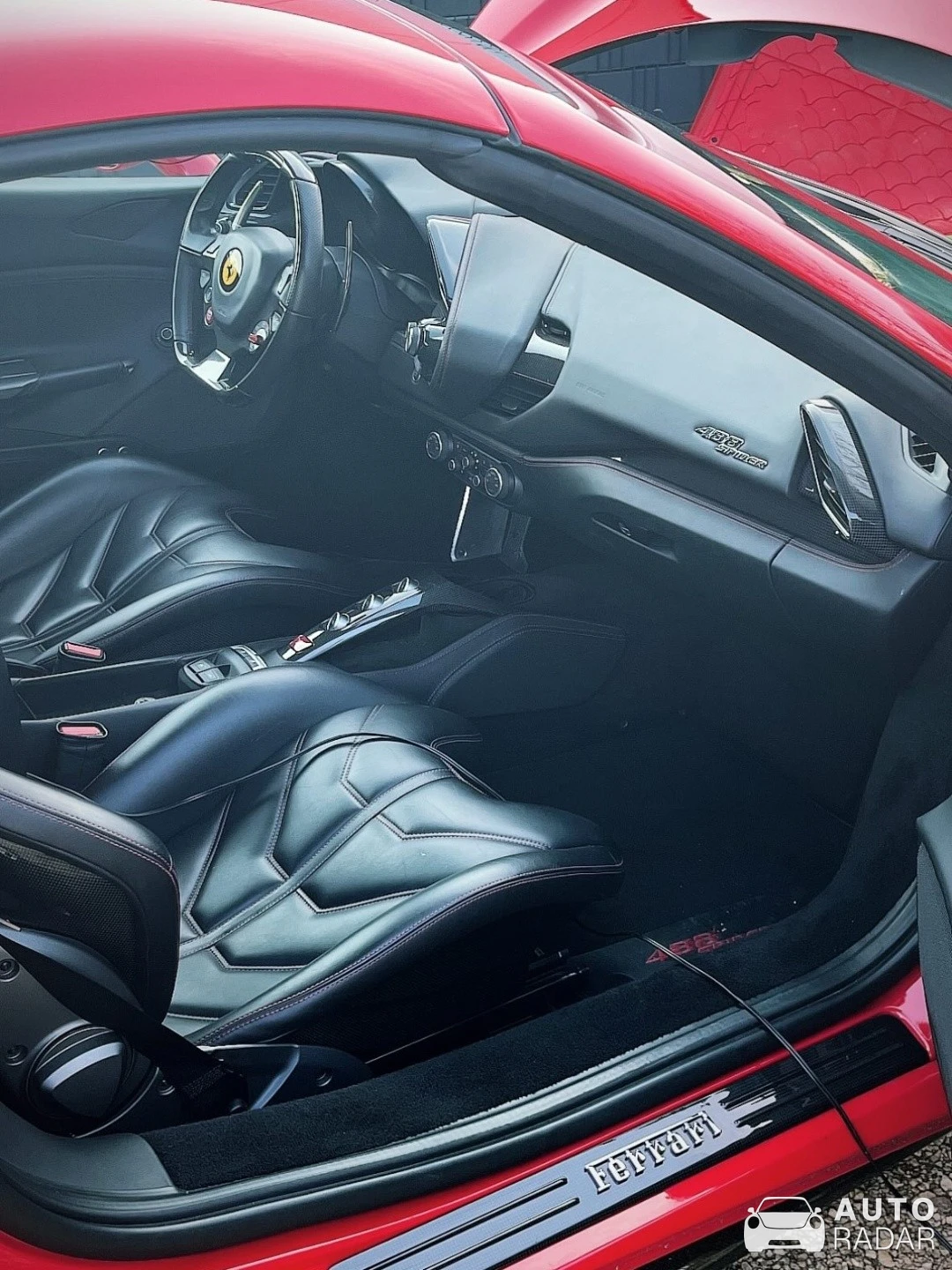 Ferrari 488 Spider spotted in Ljubljana, Slovenia