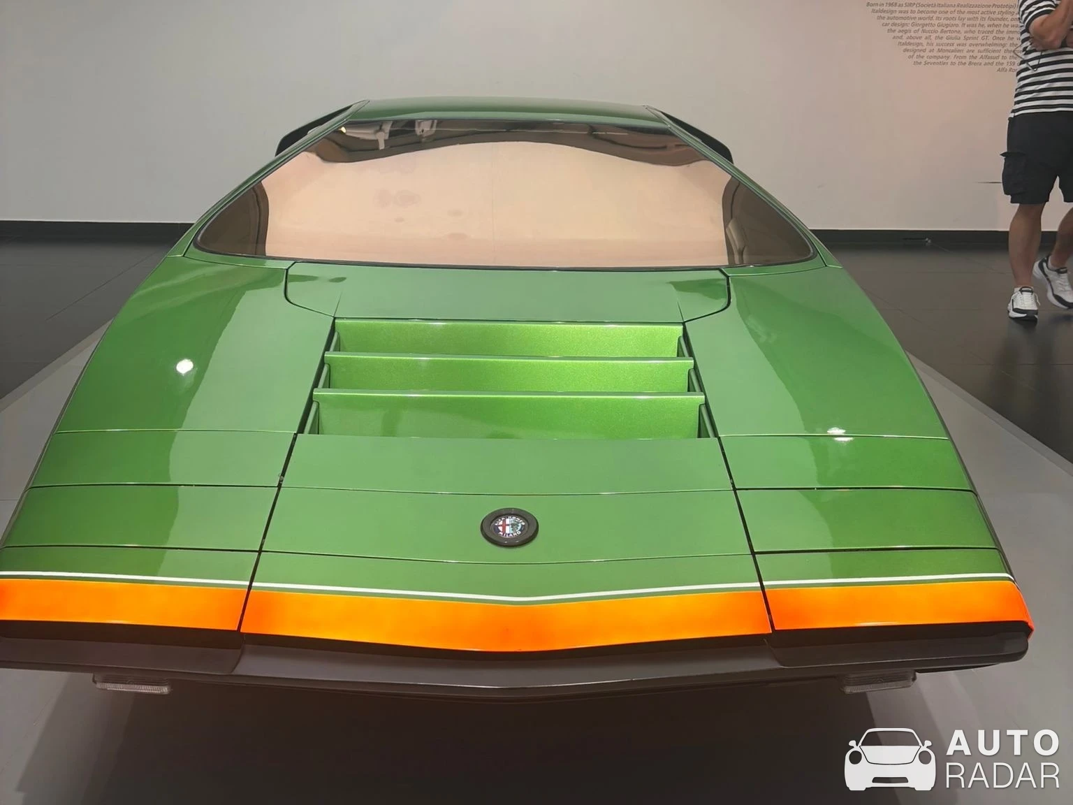 Alfa Romeo Carabo spotted in Milano