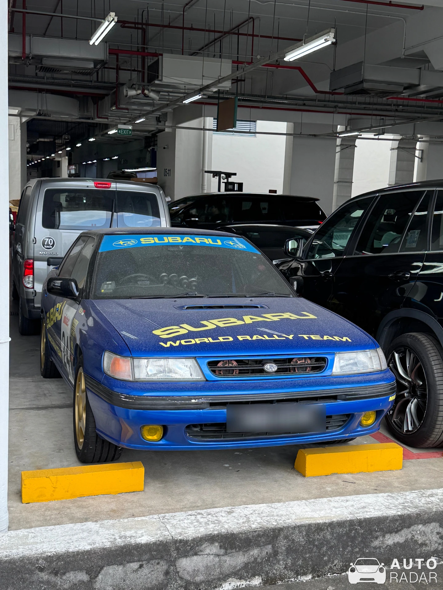 Subaru Legacy RS spotted in Singapore