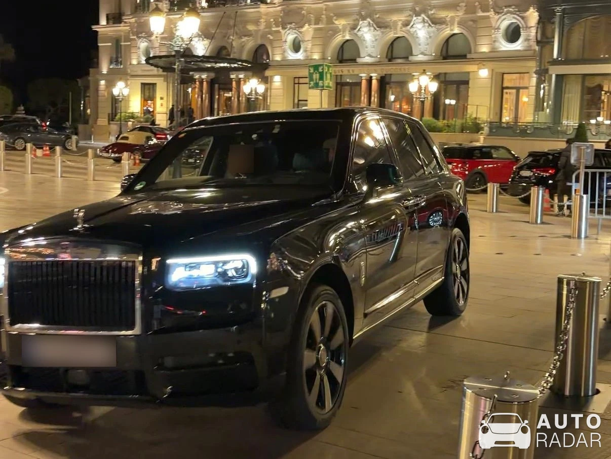 Rolls-Royce Cullinan Black Badge spotted in Monaco, Monaco