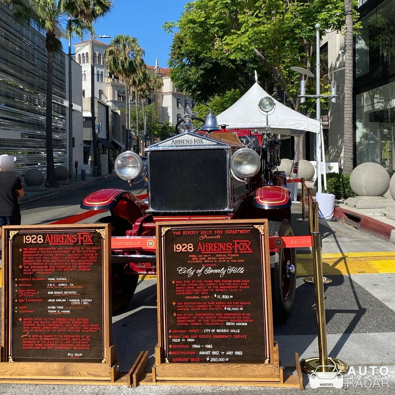 Ahrens-Fox GN spotted in Beverly Hills