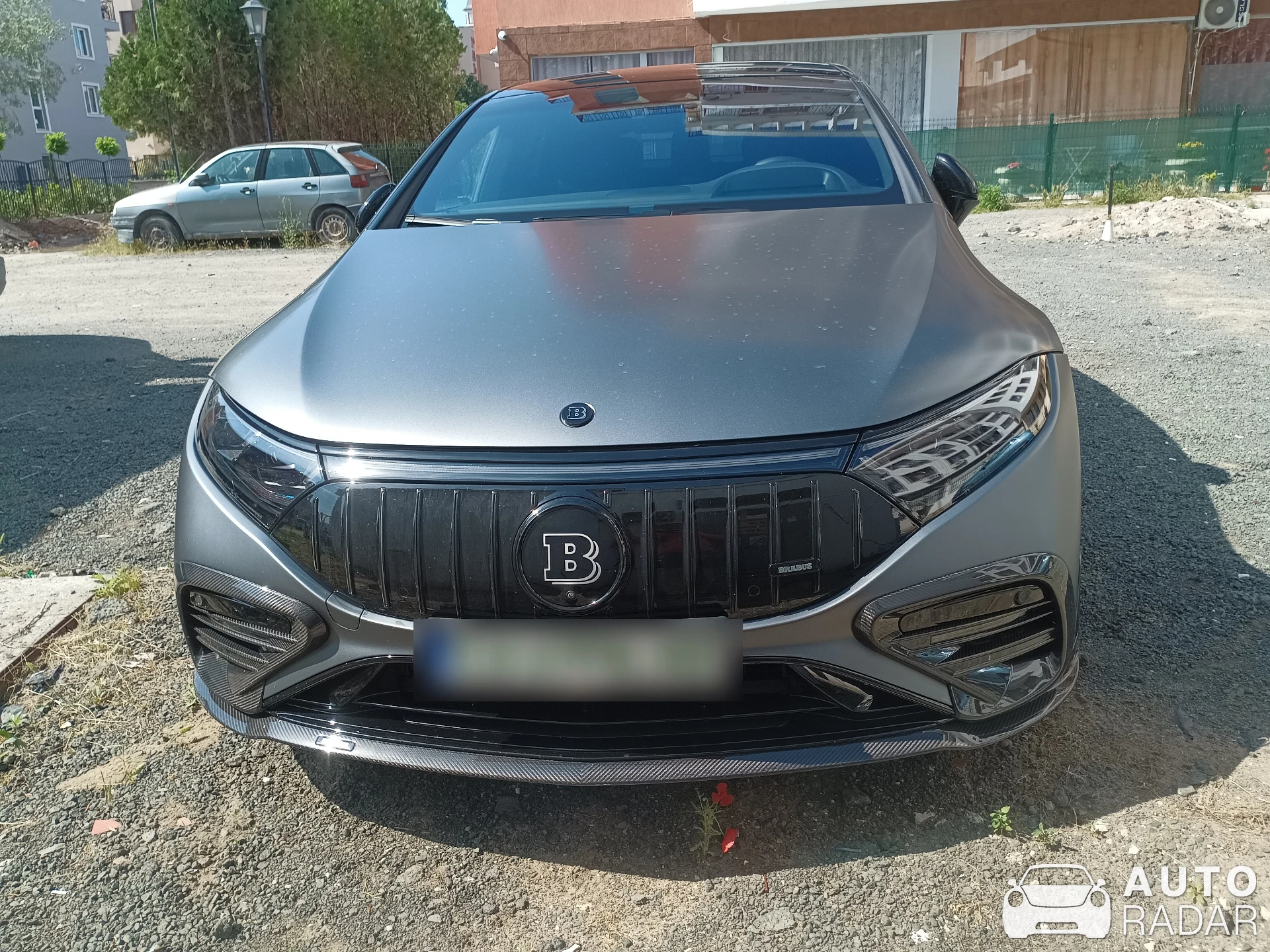 Mercedes-Benz Brabus EQS 53 spotted in Sluneční pobřeží