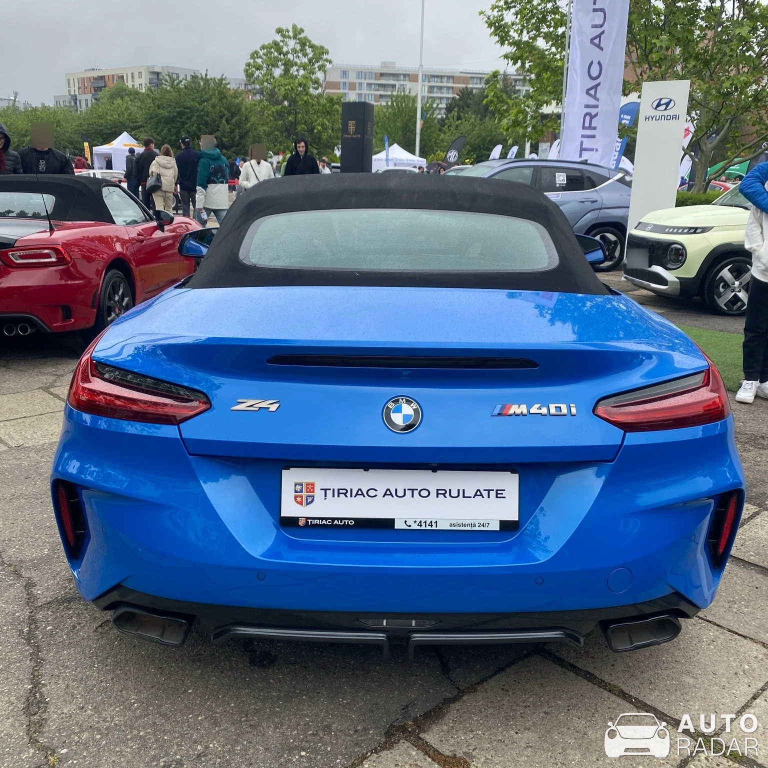 BMW Z4 M40i Roadster spotted in București