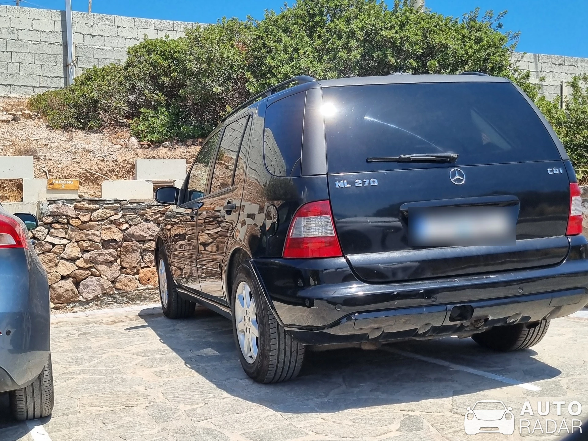 Mercedes-Benz ML 63 AMG W164 2009 spotted in Lavrio