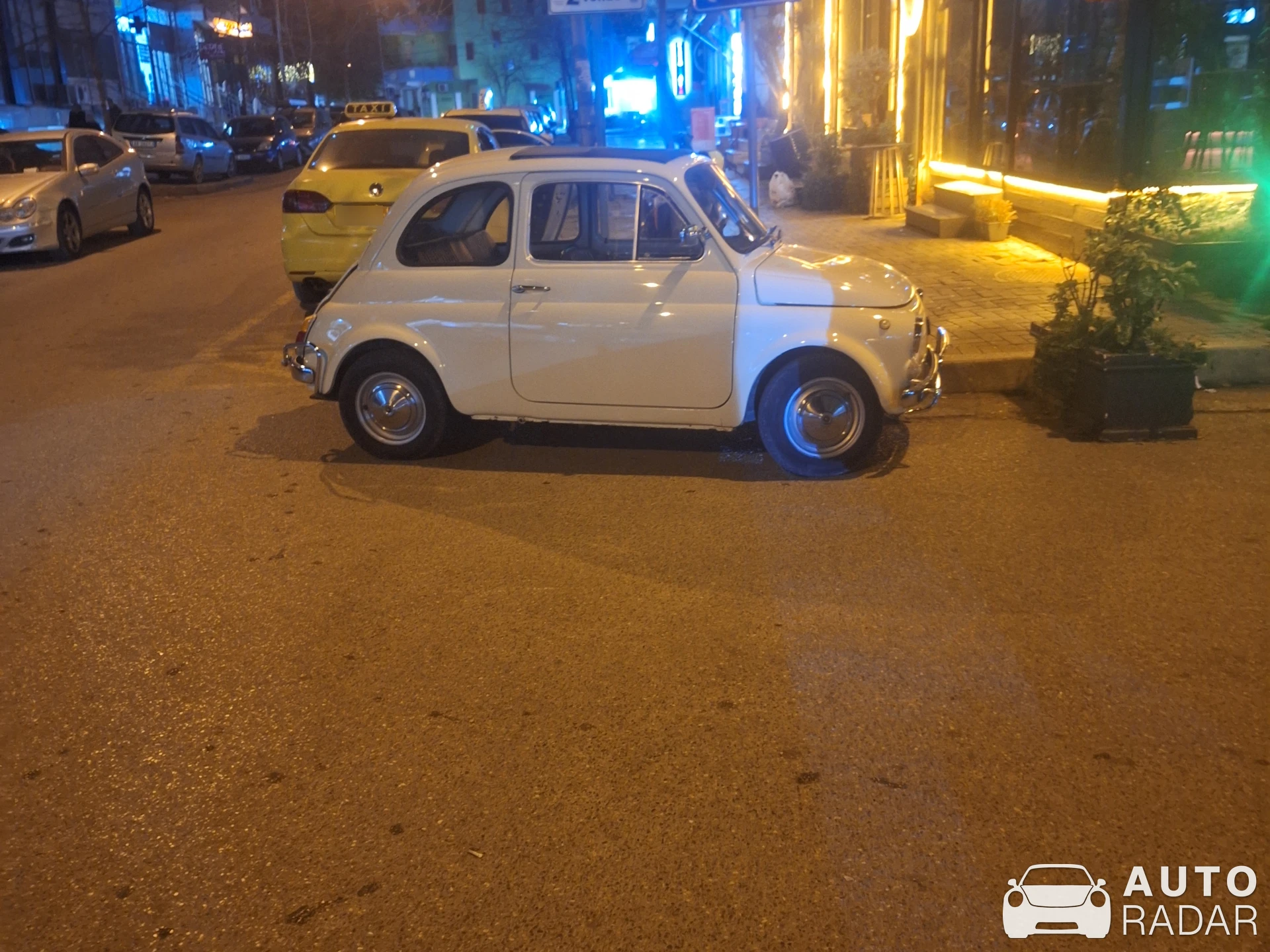 Fiat 500 spotted in Tiranë, Albania