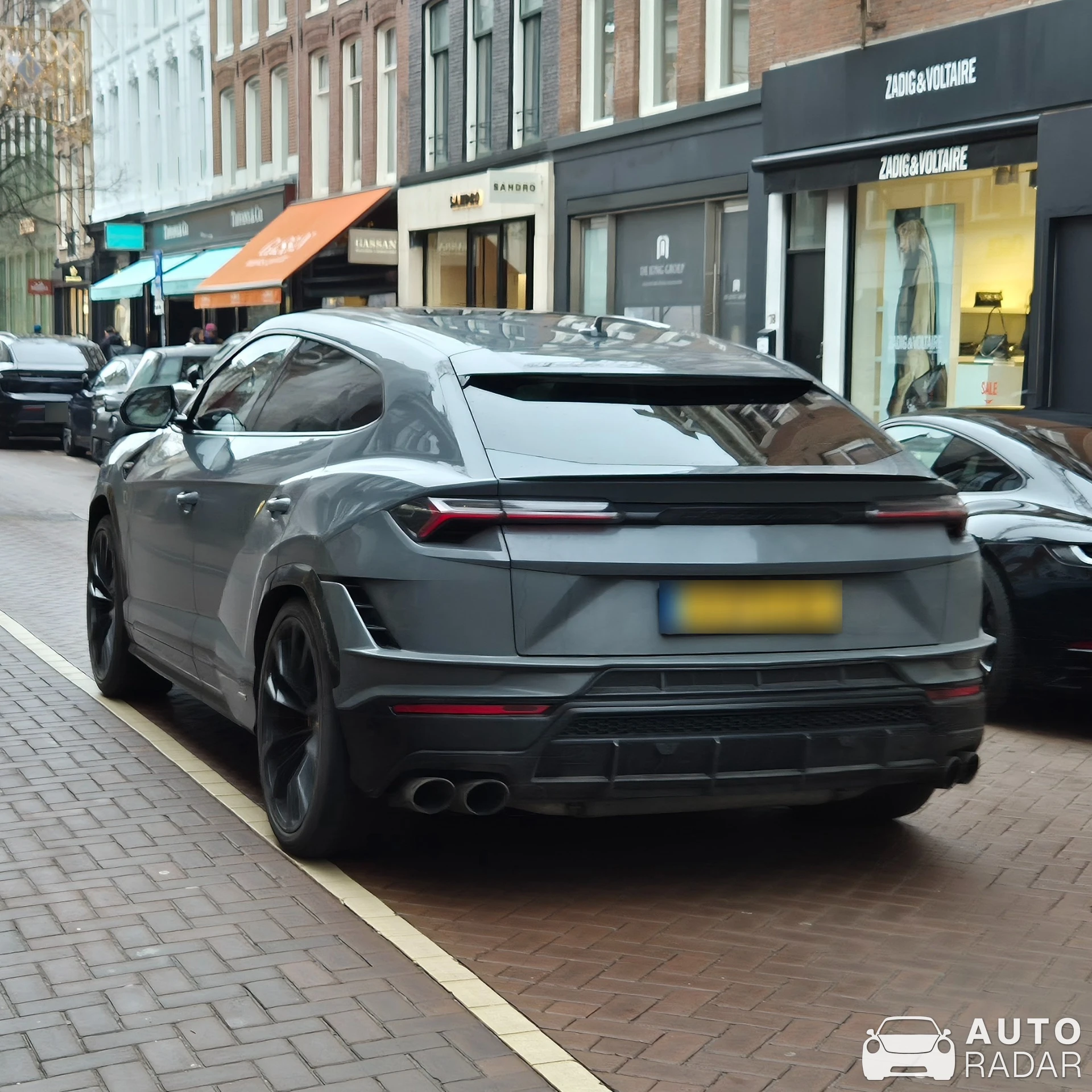 Lamborghini Urus S spotted in Amsterdam, Netherlands