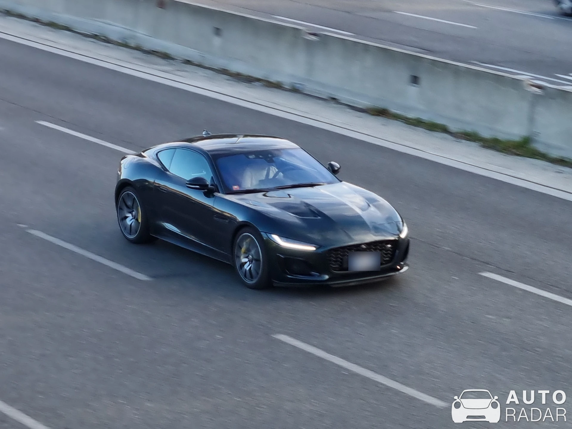 Jaguar F-Type P450 75 Coupé spotted in Milano