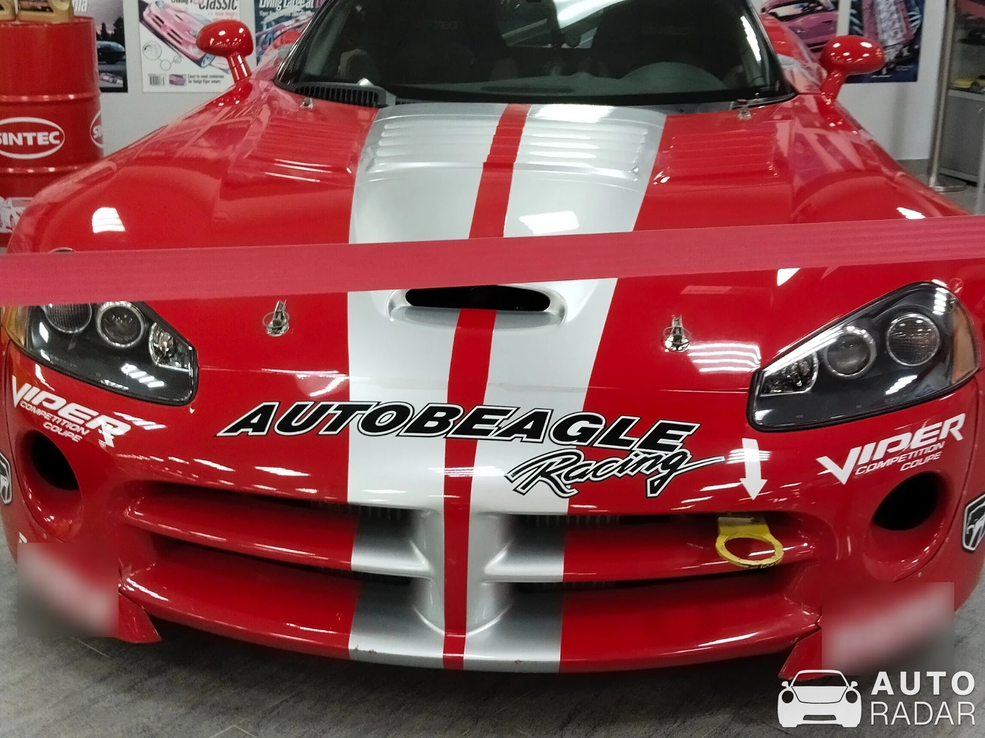 Dodge Viper GT2 Competition Coupe spotted in Дорохово