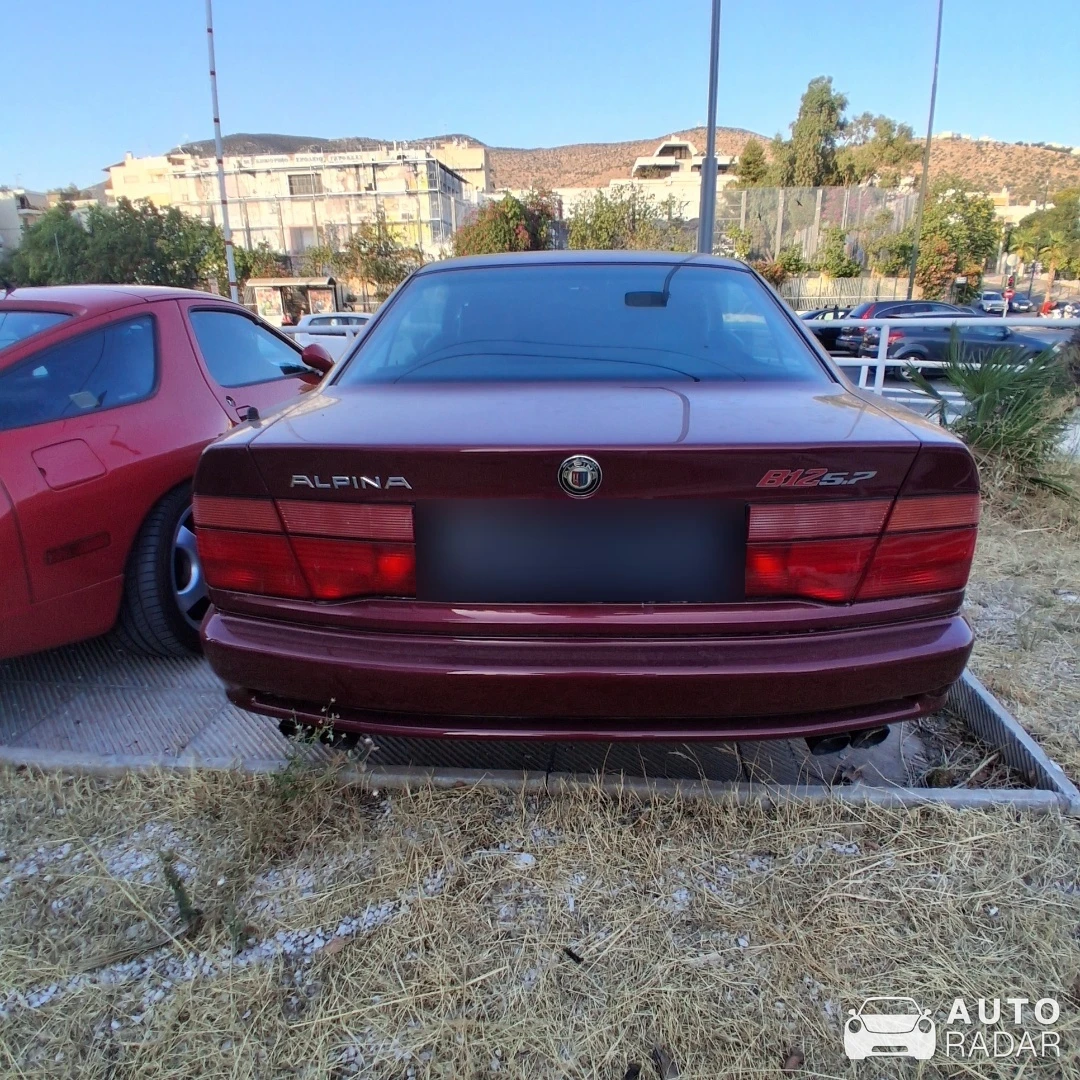 Alpina B12 5.7 Coupé E31 spotted in Glyfada, Greece