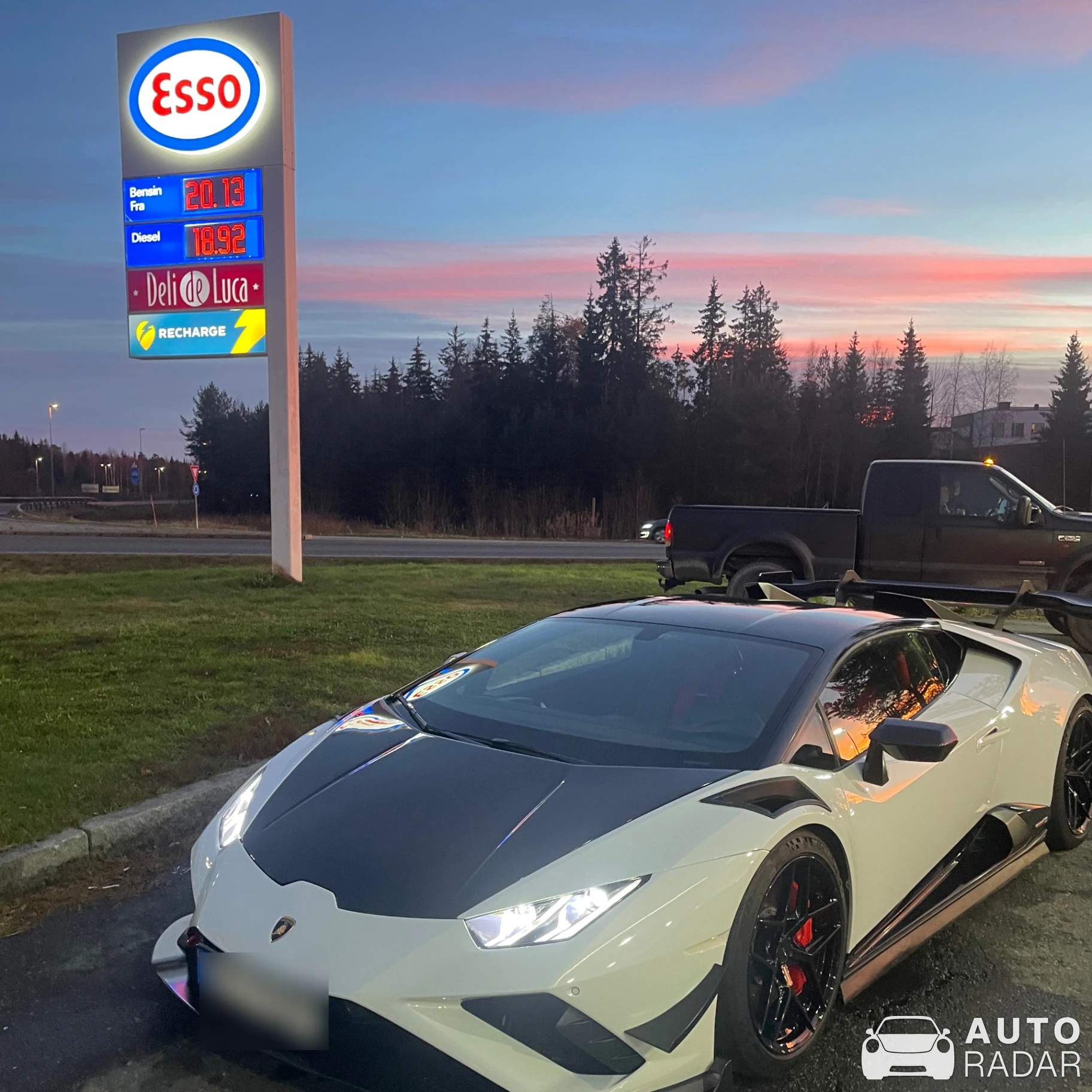Lamborghini Huracán LP610-4 spotted in Ullensaker, Norge