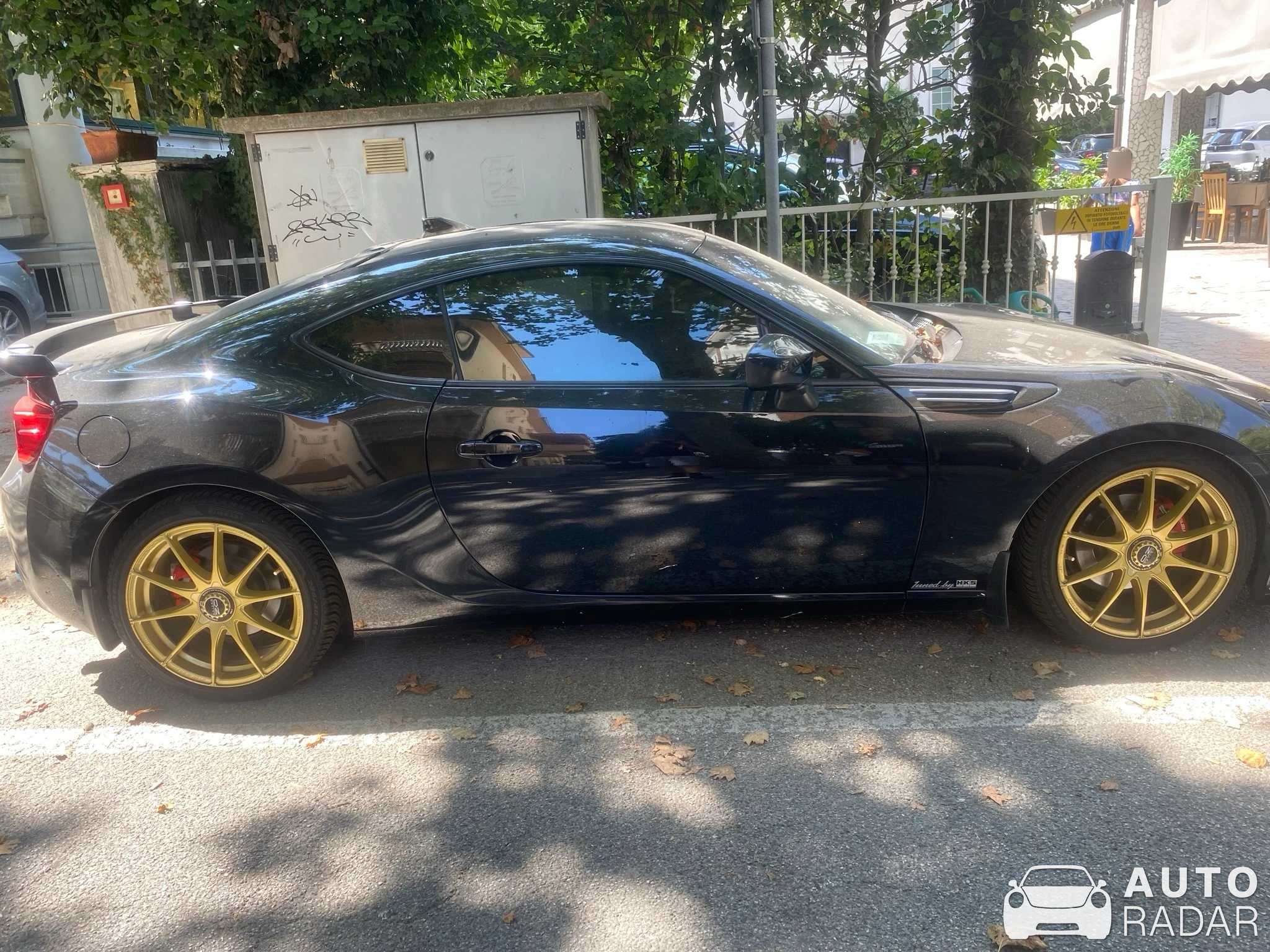 Subaru BRZ STI spotted in Cesenatico