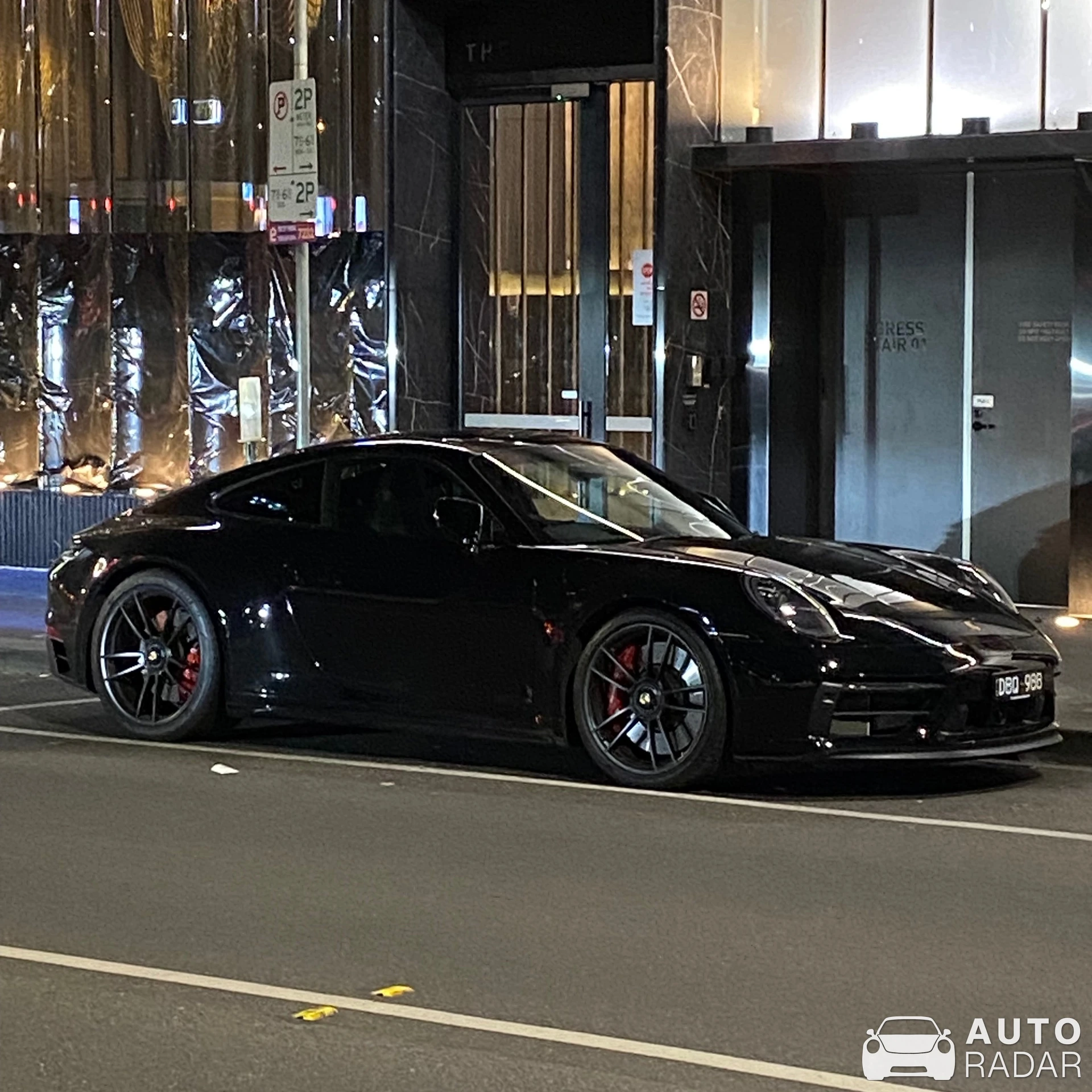 Porsche 992 Carrera MkI spotted in Docklands, Australia