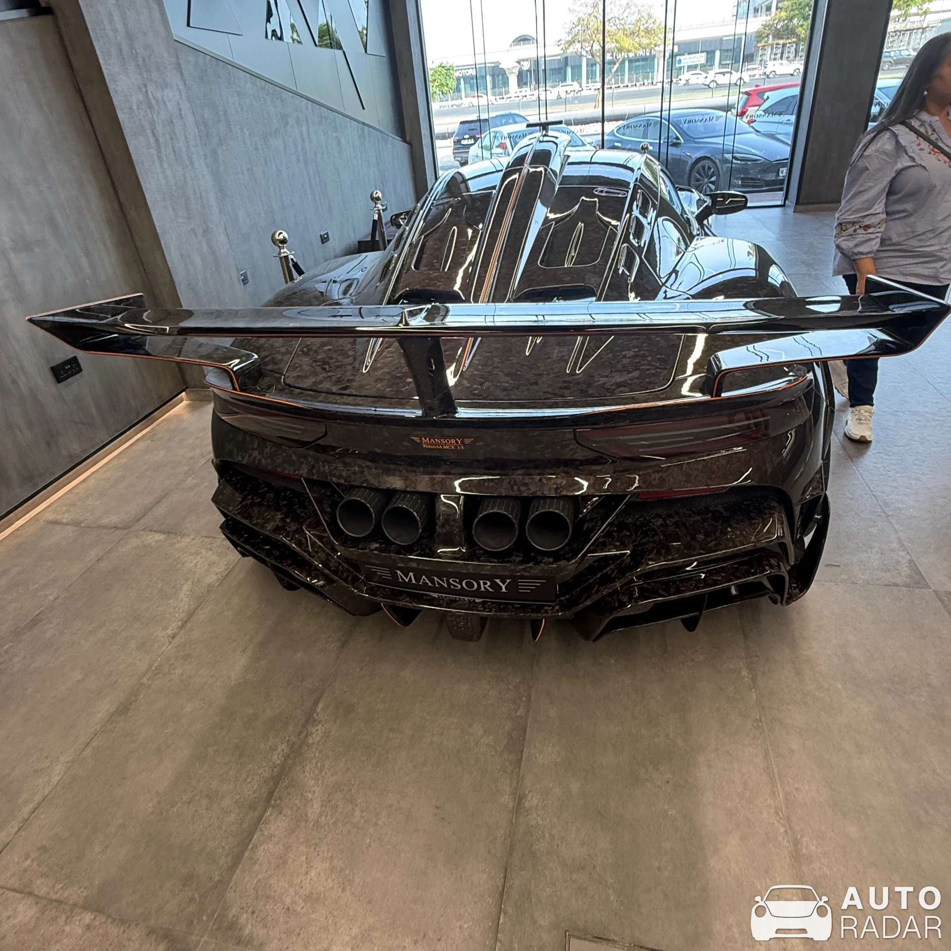 Maserati MC20 Cielo Mansory spotted in Dubai
