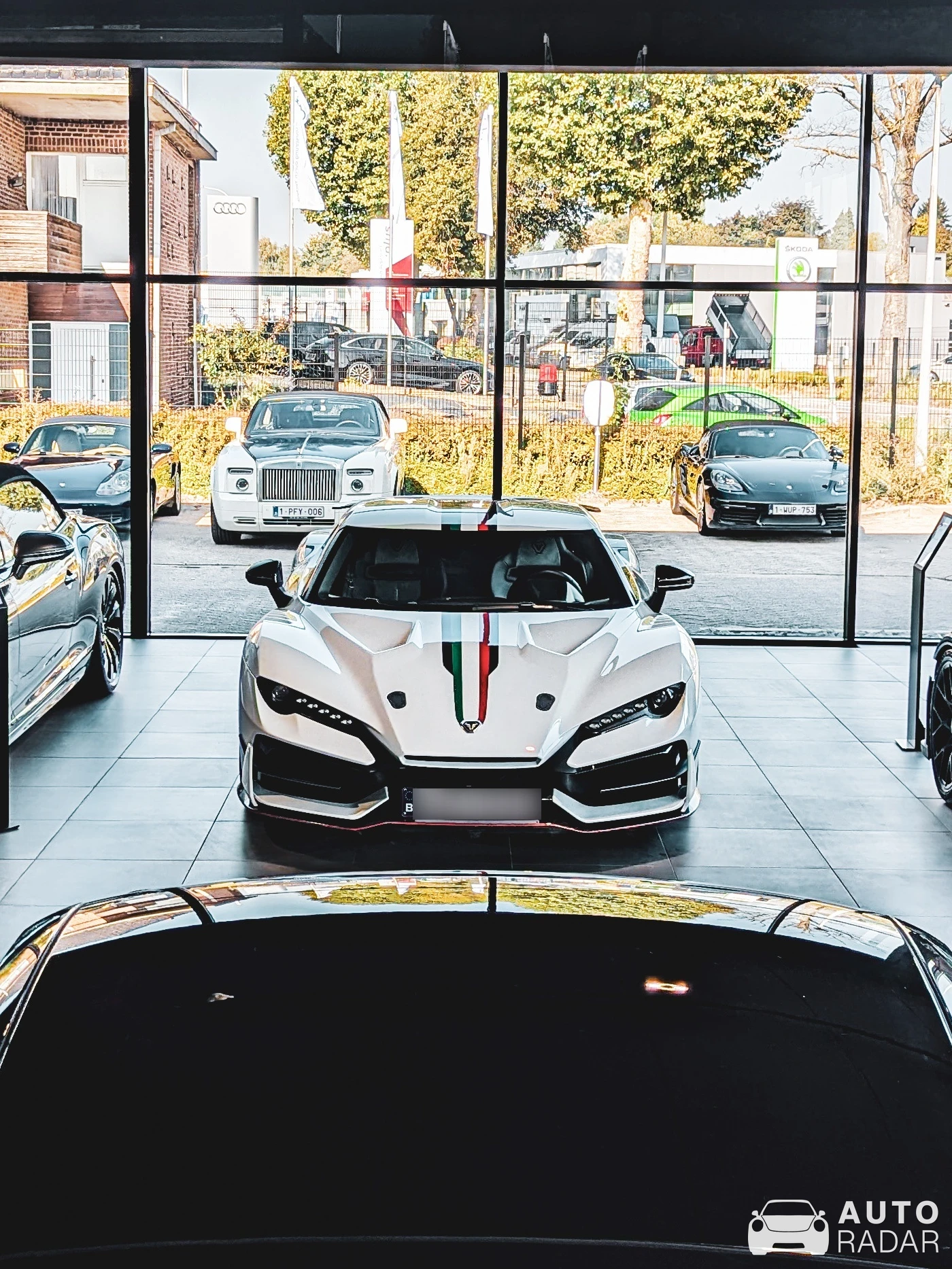 Italdesign Zerouno spotted in Herent, Belgium