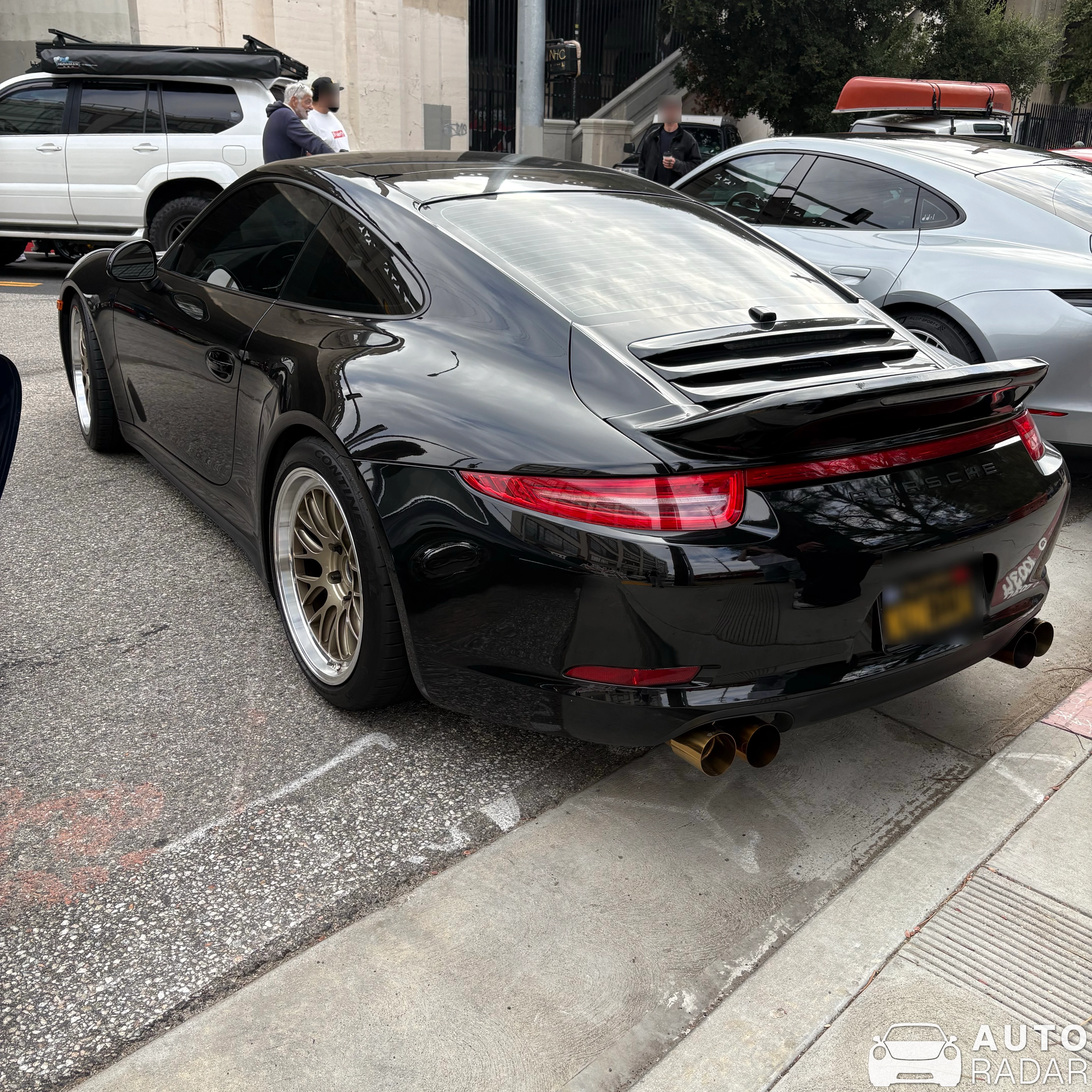 Porsche 991 Carrera 4S MkI spotted in Los Angeles