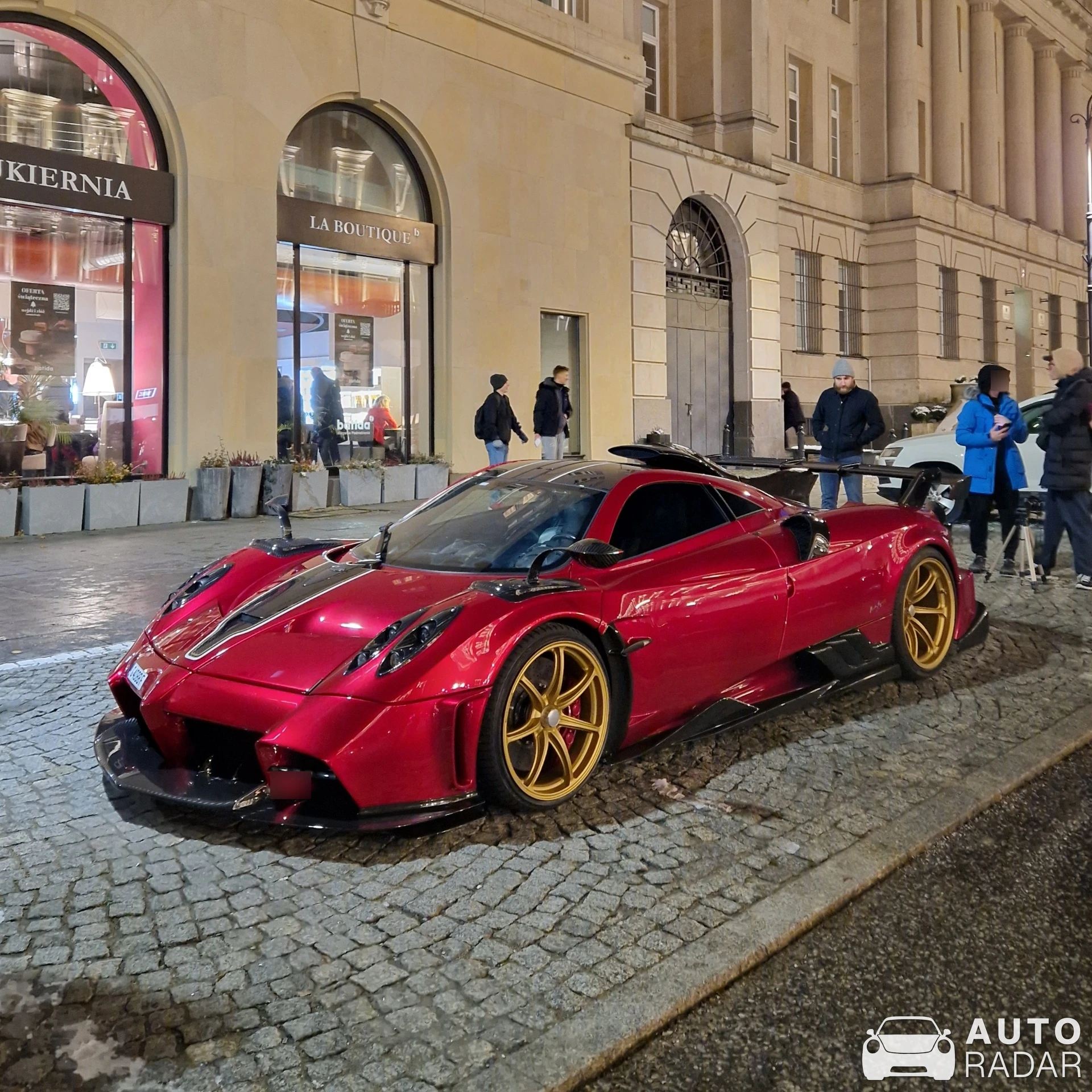 Pagani Huayra Imola spotted in Warszawa, Poland