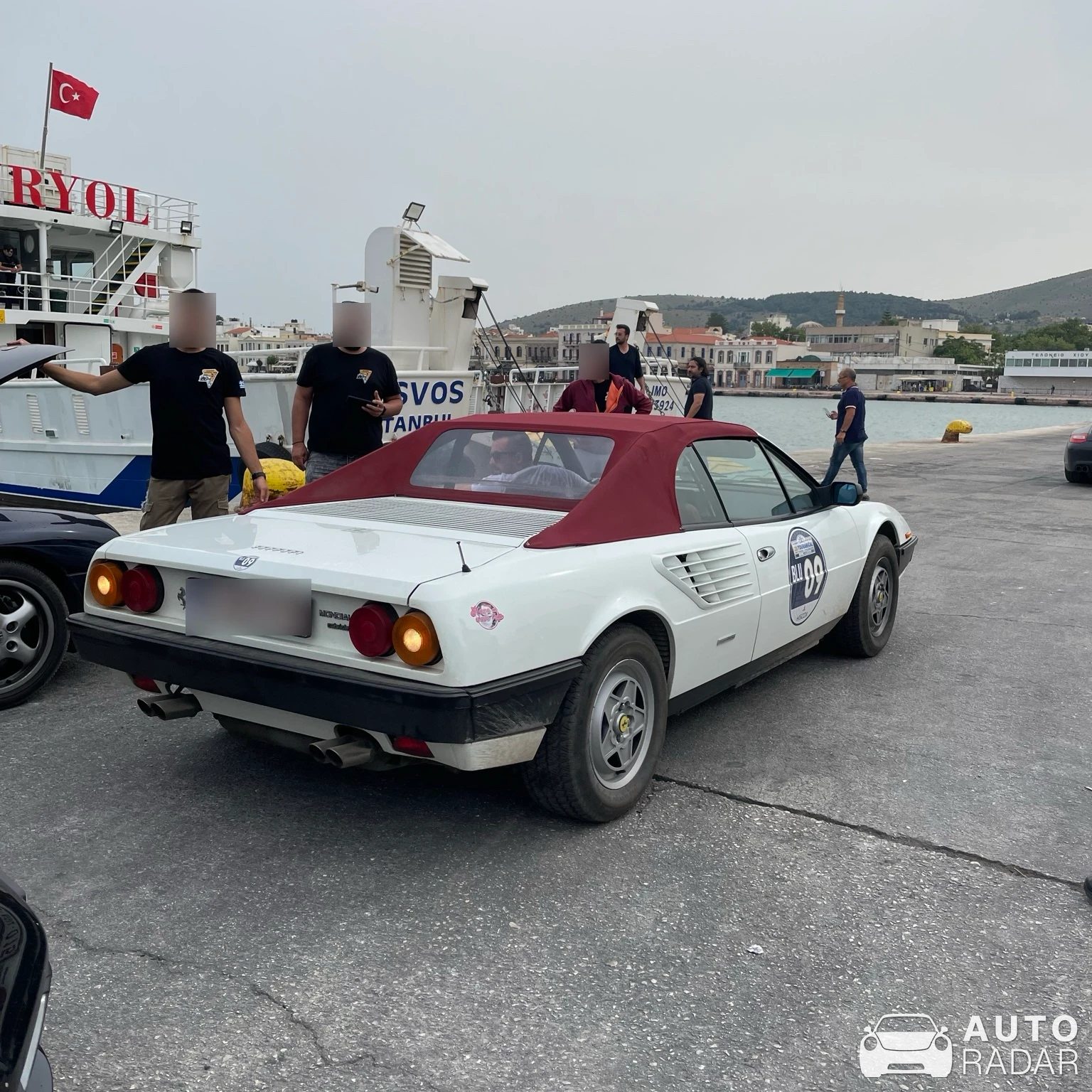 Ferrari Mondial Cabriolet spotted in Ανάβατος