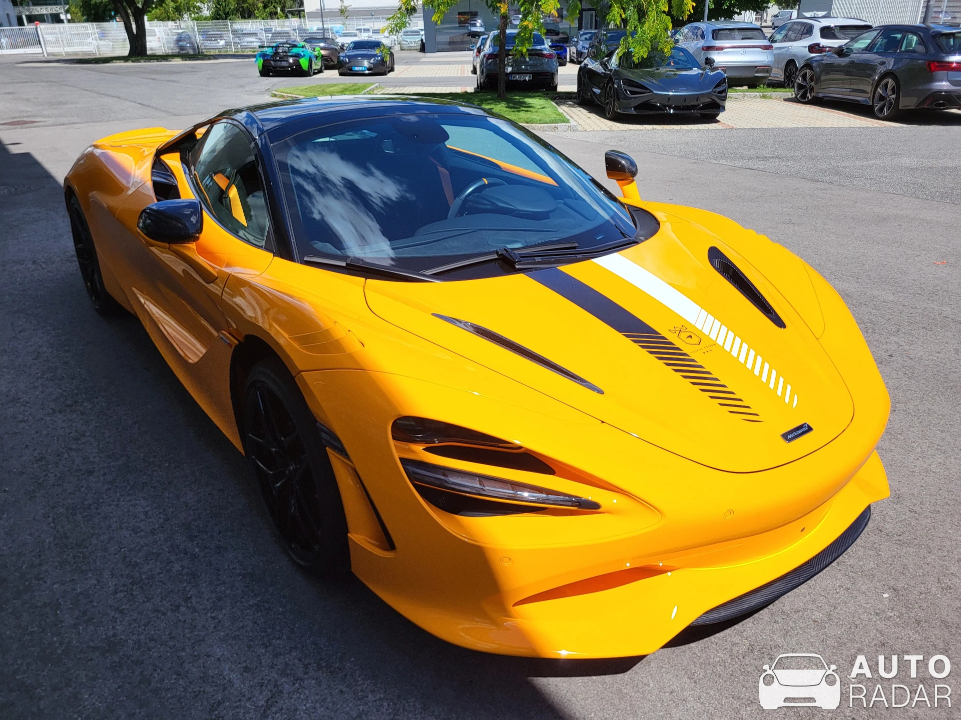 McLaren 750S Spider Triple Crown Edition spotted in Vienna