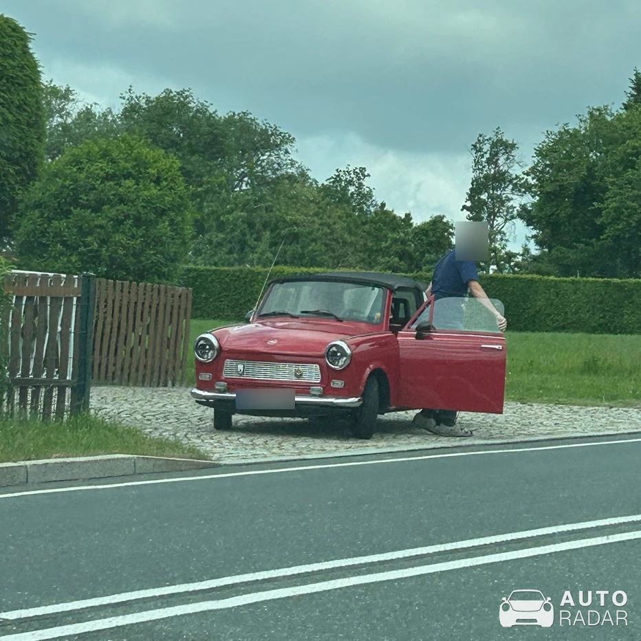 Trabant 601 Cabriolet spotted in Zwönitz
