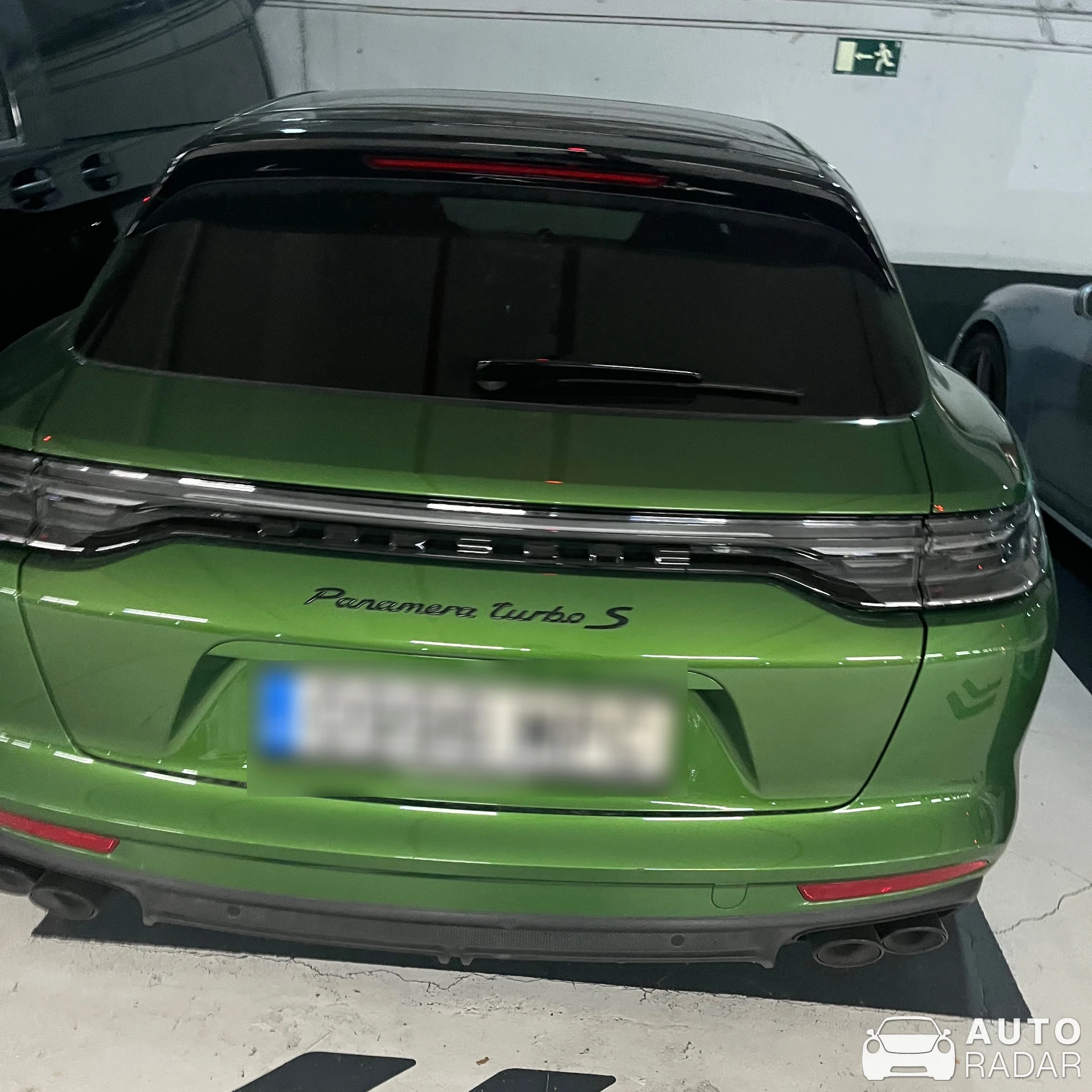 Porsche 971 Panamera Turbo Sport Turismo spotted in Barcelona, España