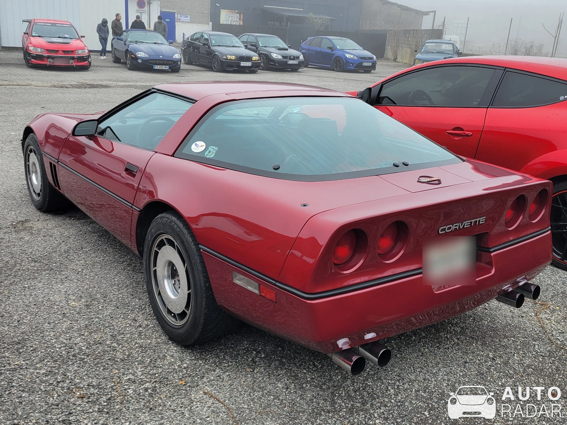 Chevrolet Corvette C4 spotted in Romans-sur-Isère, France